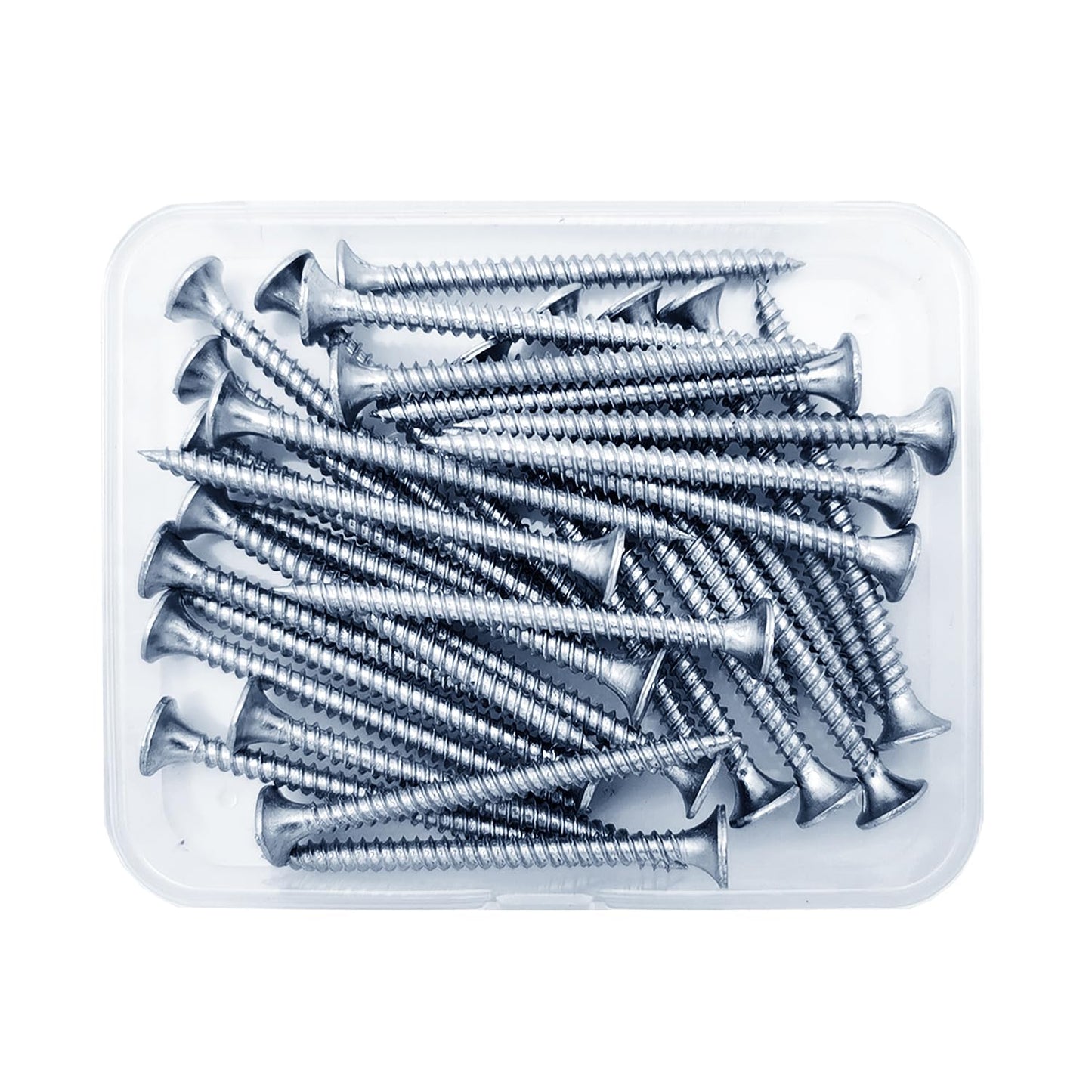 5 Sizes 202pcs Galvanized Wood Screws Assortment Kit,Wood Screws for Drywall,Phillips Drive Self Tapping Dry Wall Screws