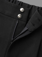 Double Buckle Straight Leg Pants