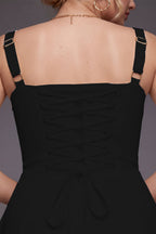Curveins Plus Size Strap Corset Midi Dress