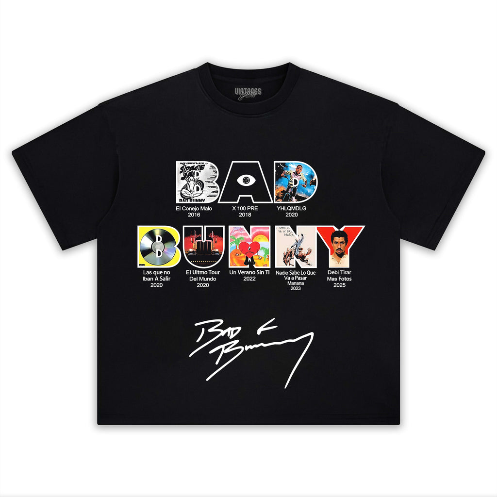 BAD BUNNY 2025 V3 TEE & LS & HOODIE