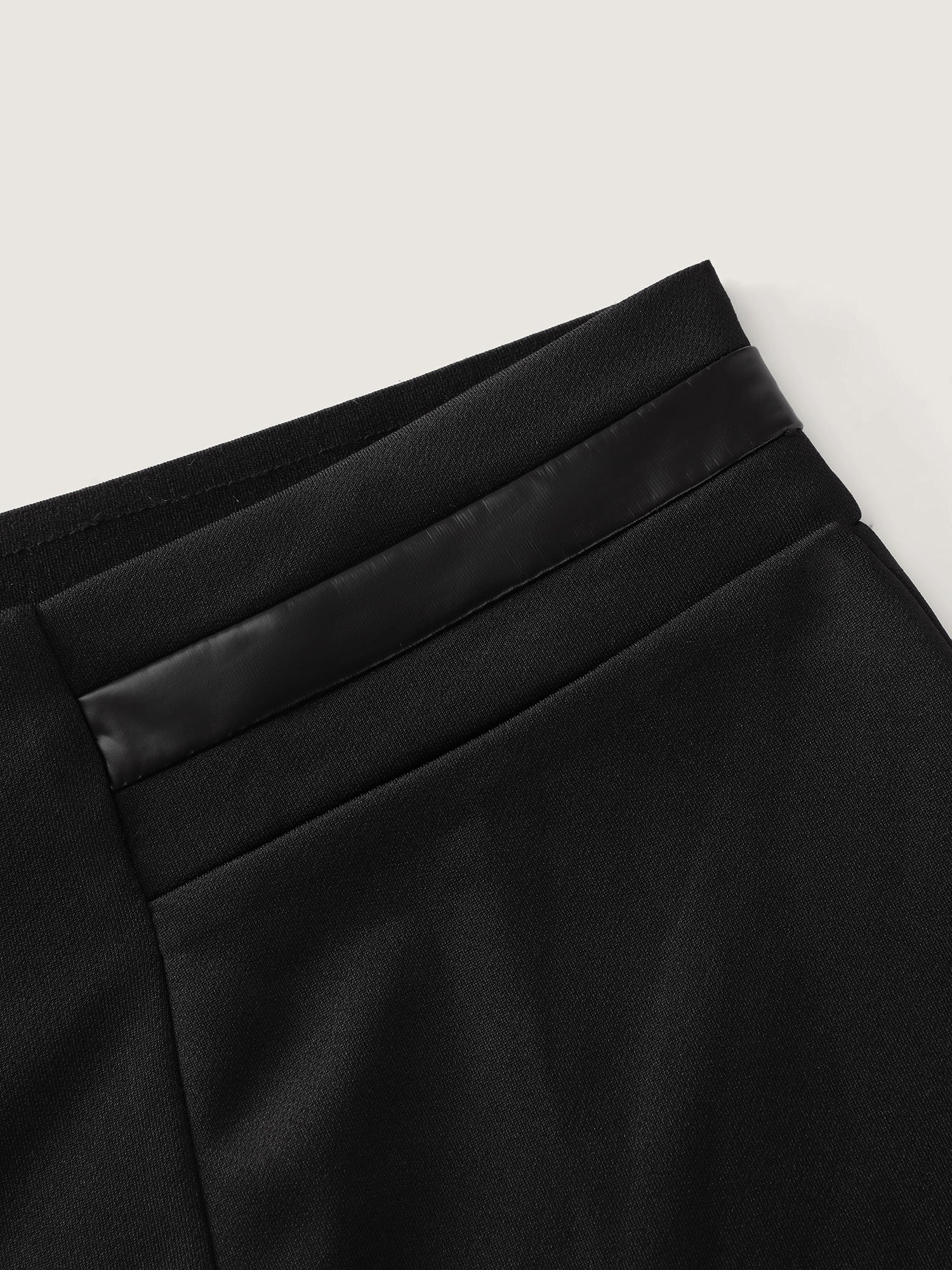 Stretchy Patchwork Skinny-Fit Pants