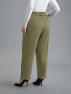 Double Buckle Straight Leg Pants