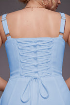 Curveins Plus Size Strap Corset Midi Dress