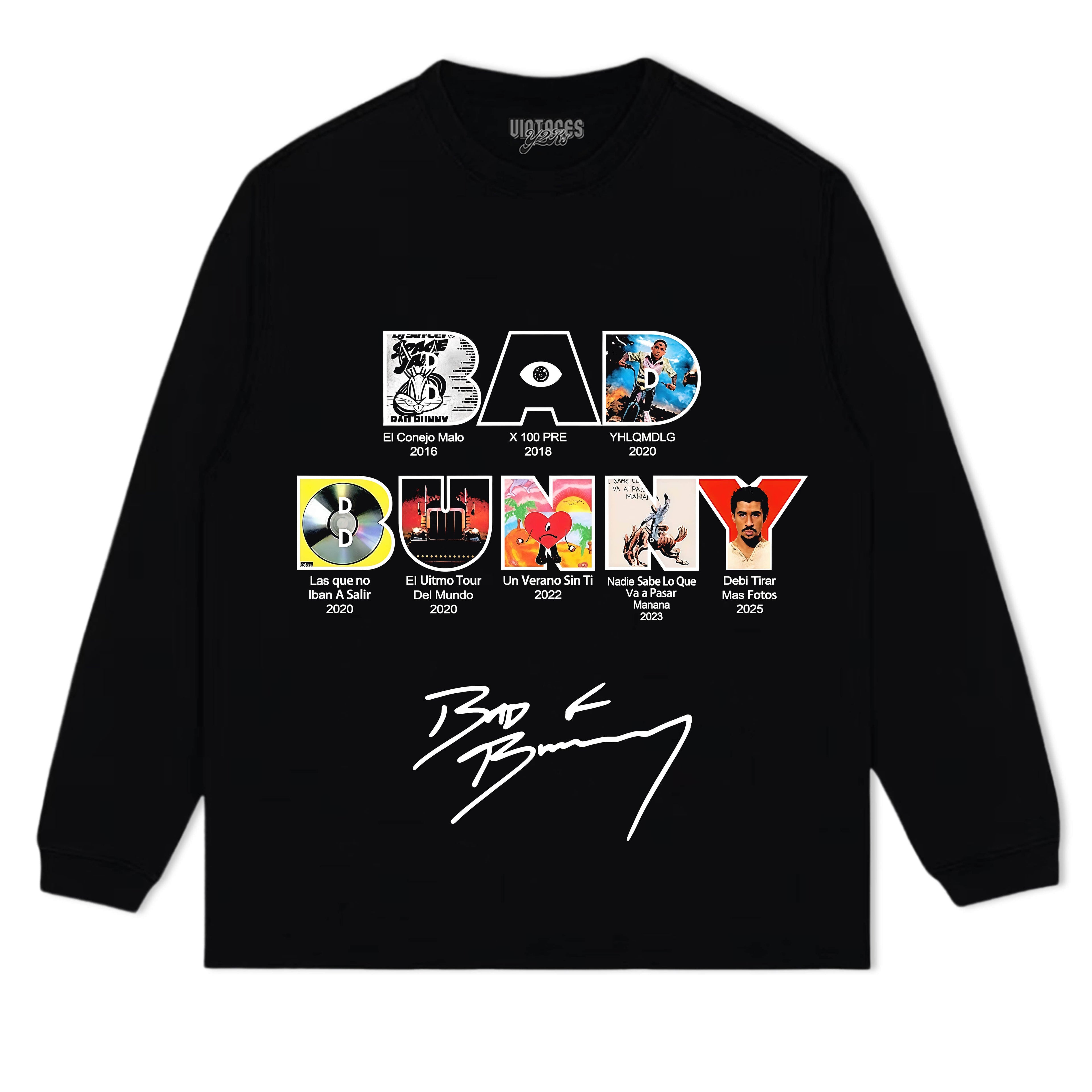 BAD BUNNY 2025 V3 TEE & LS & HOODIE