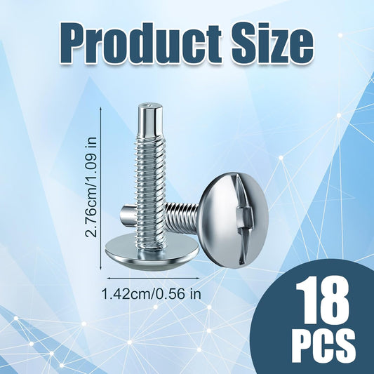 18Pcs Load Center Cover Replacement Screws Compatible with Siemens ECTS2, Panel Screws for Siemens EQ Type & Murray Load Centers, Zinc Electrical Screws