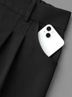 Double Buckle Straight Leg Pants