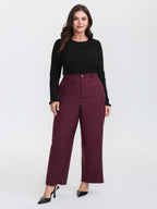 Supersoft Ruffled Neck Fitted Solid Pullover