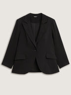 Stretch Woven Pocket Slim-Fit Blazer