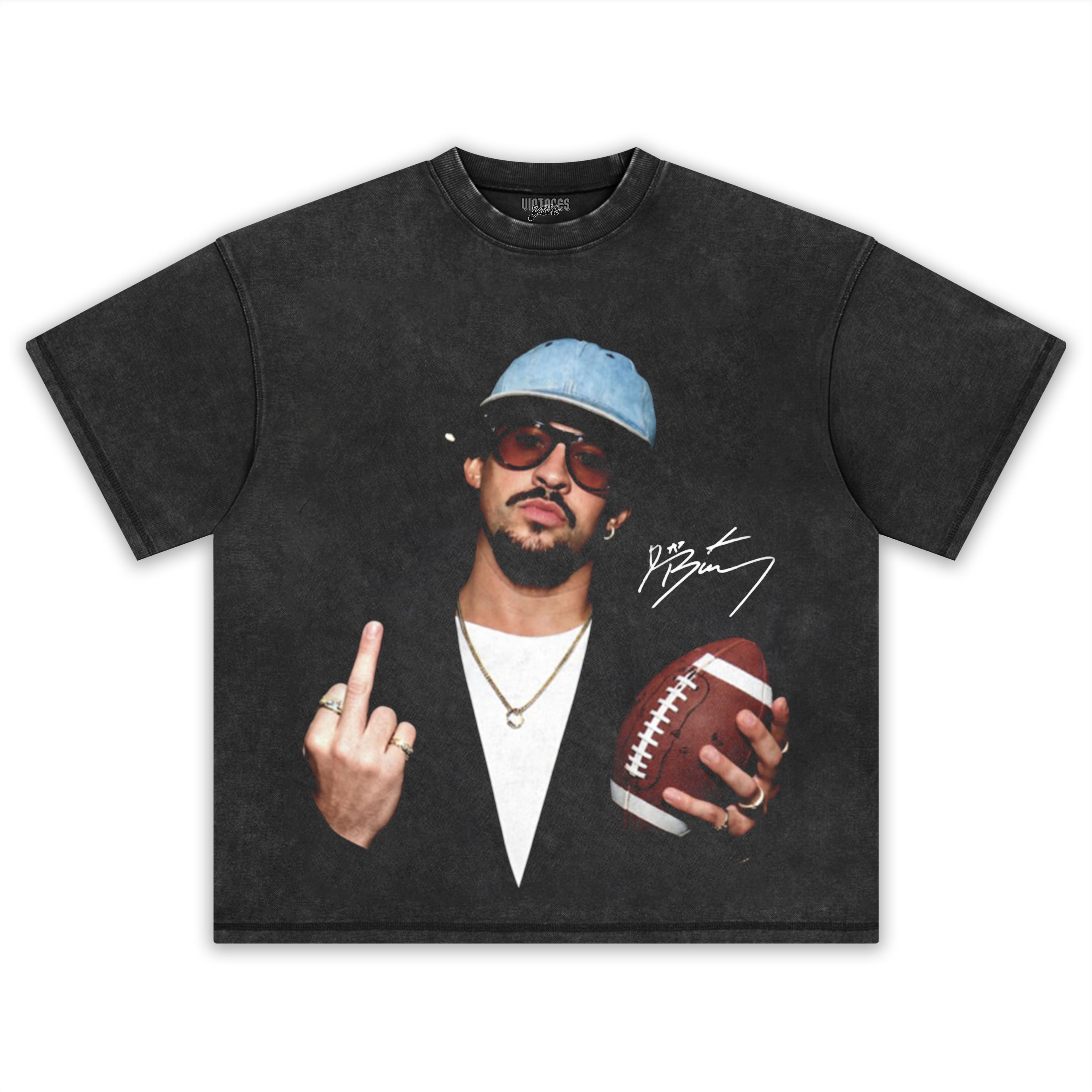 BAD BUNNY - MIDDLE-FINGER V3 TEE & LS & HOODIE
