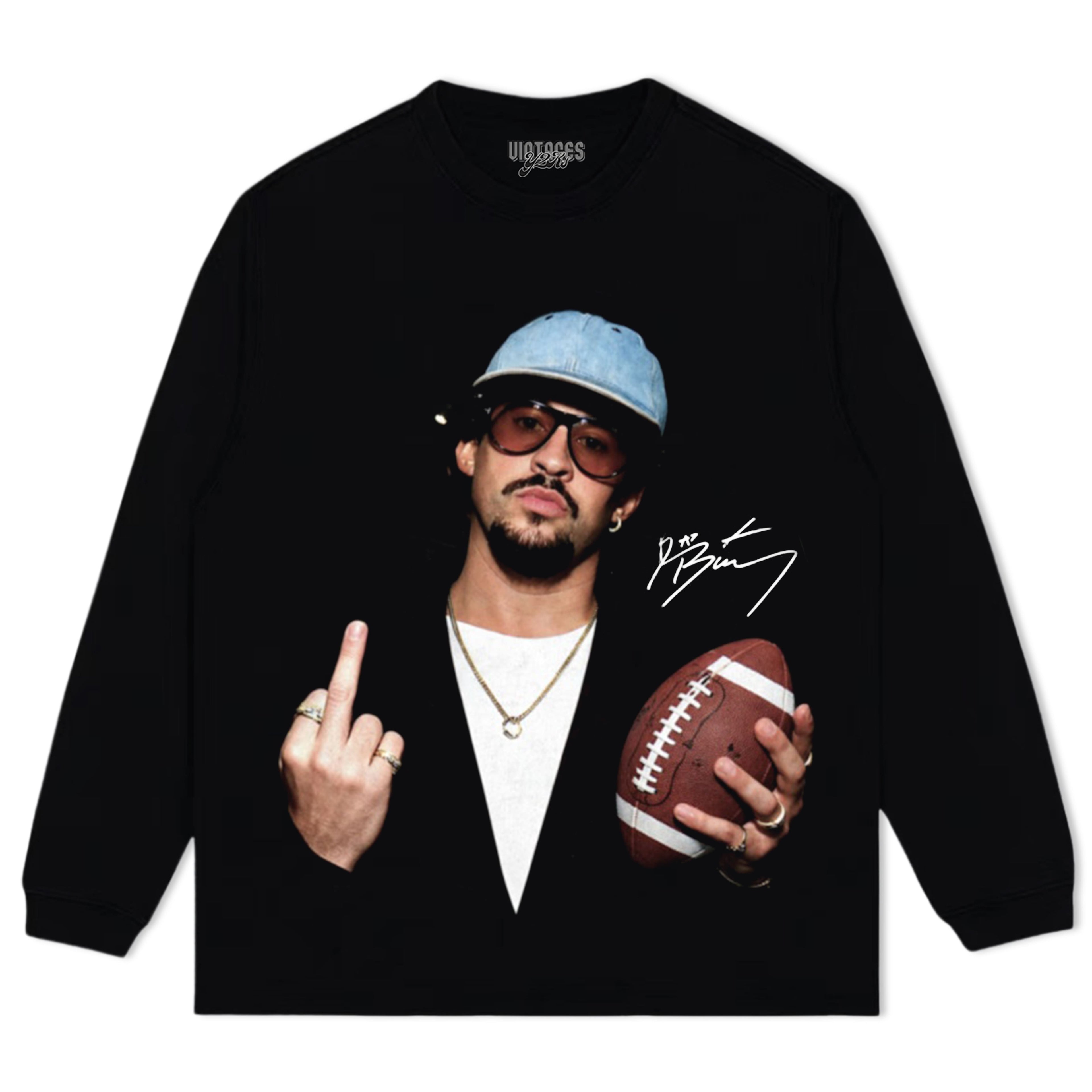 BAD BUNNY - MIDDLE-FINGER V3 TEE & LS & HOODIE