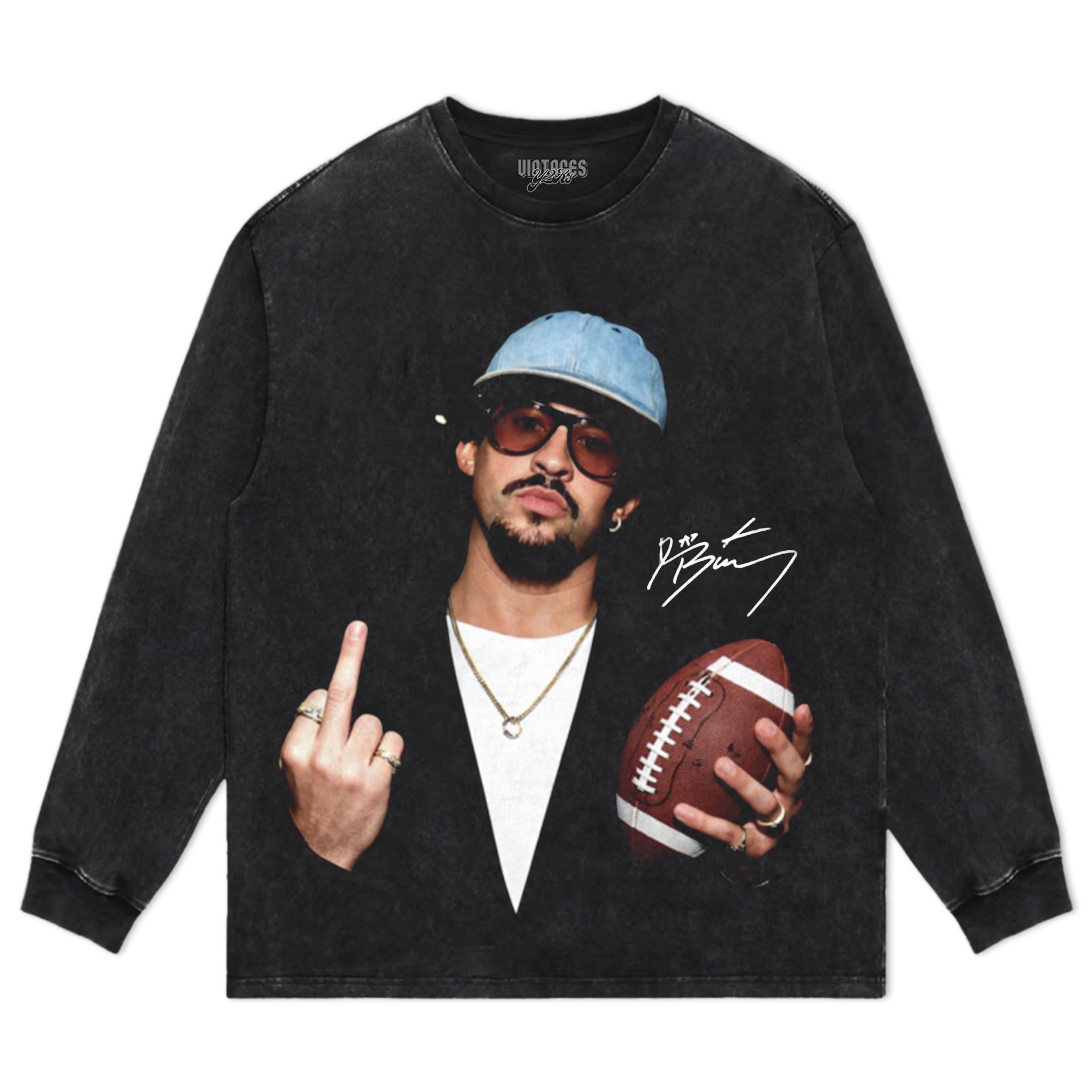 BAD BUNNY - MIDDLE-FINGER V3 TEE & LS & HOODIE