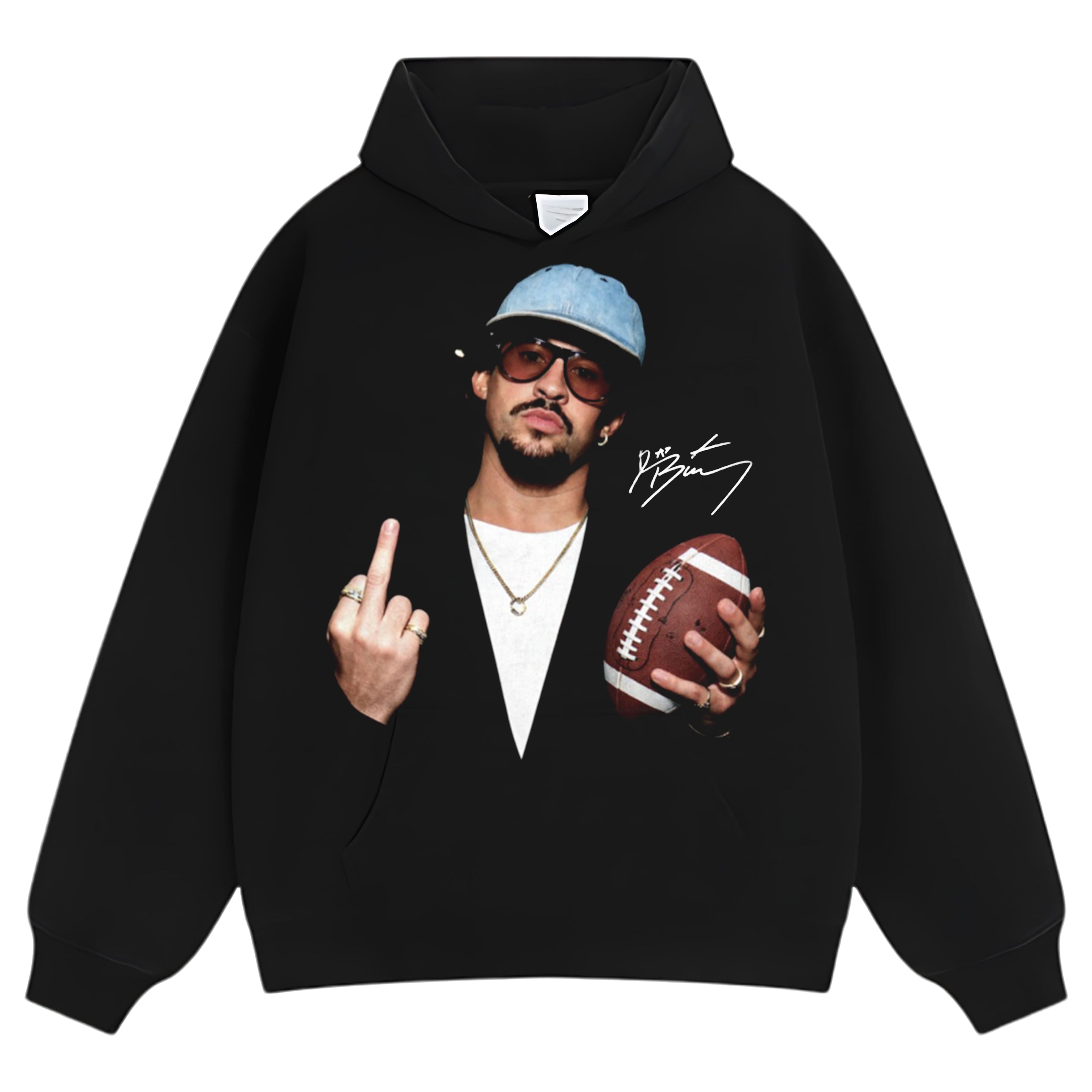 BAD BUNNY - MIDDLE-FINGER V3 TEE & LS & HOODIE