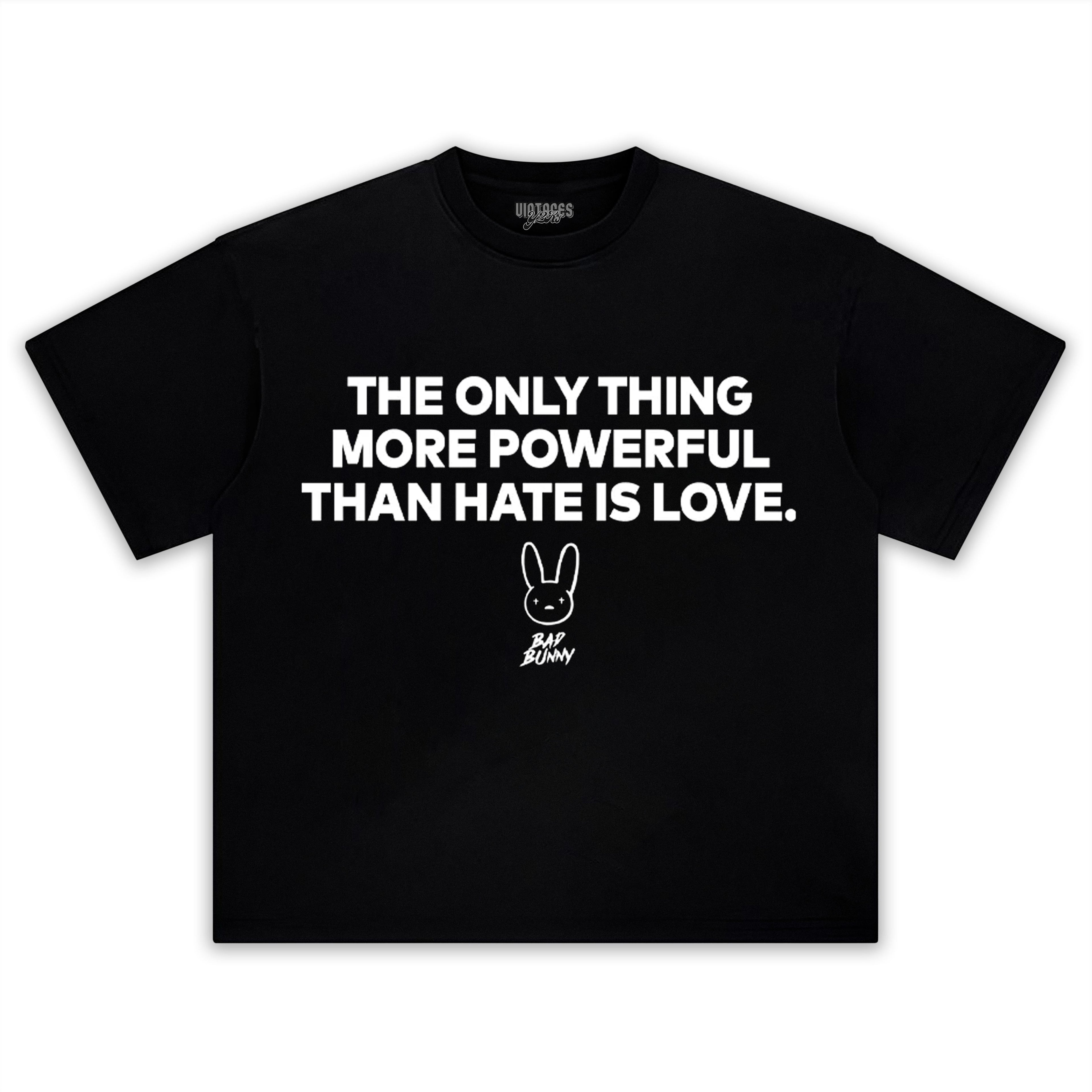 BAD BUNNY - LOVE HATE TEE & LS & HOODIE