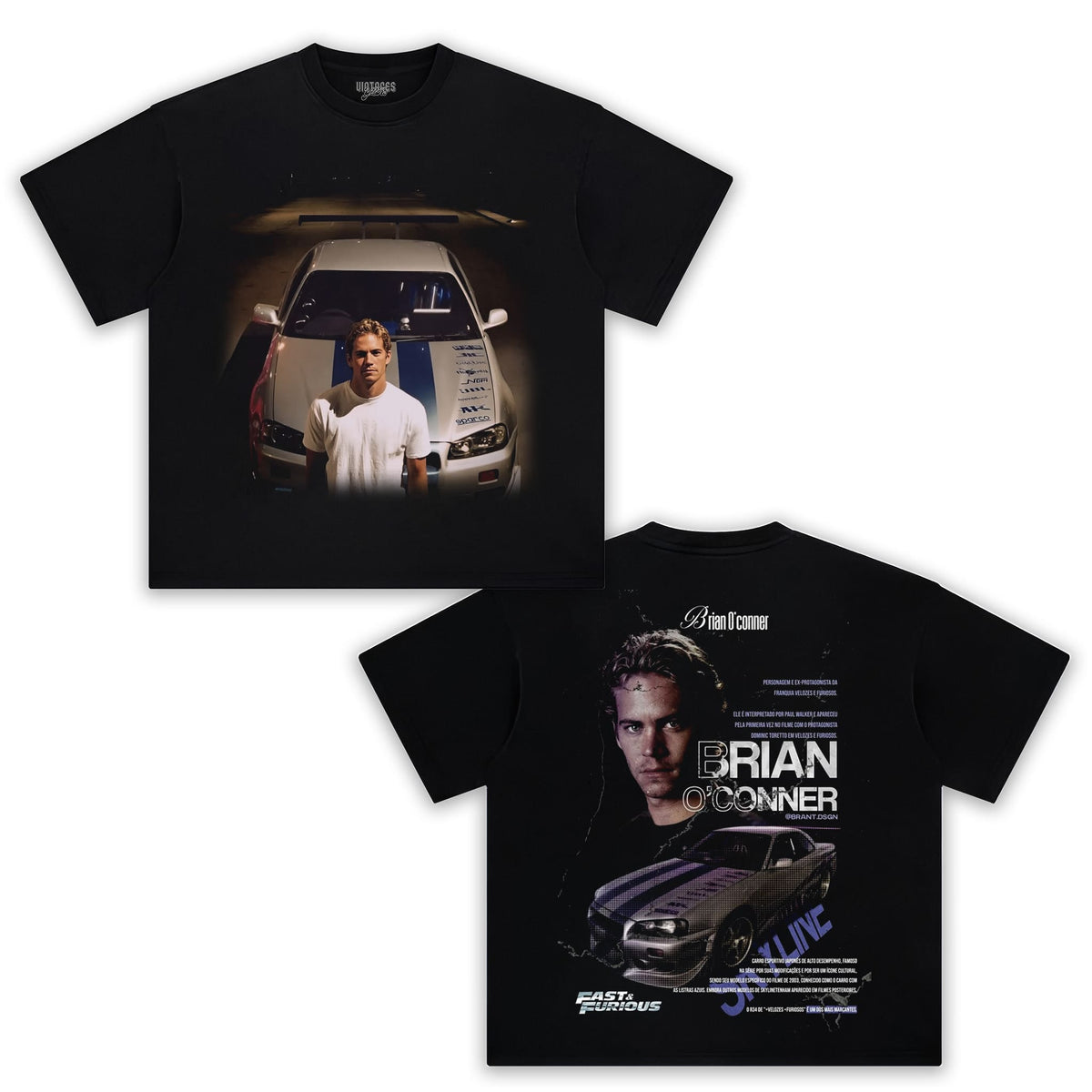 BRIAN O'CONNER V2 TANK TOP & TEE