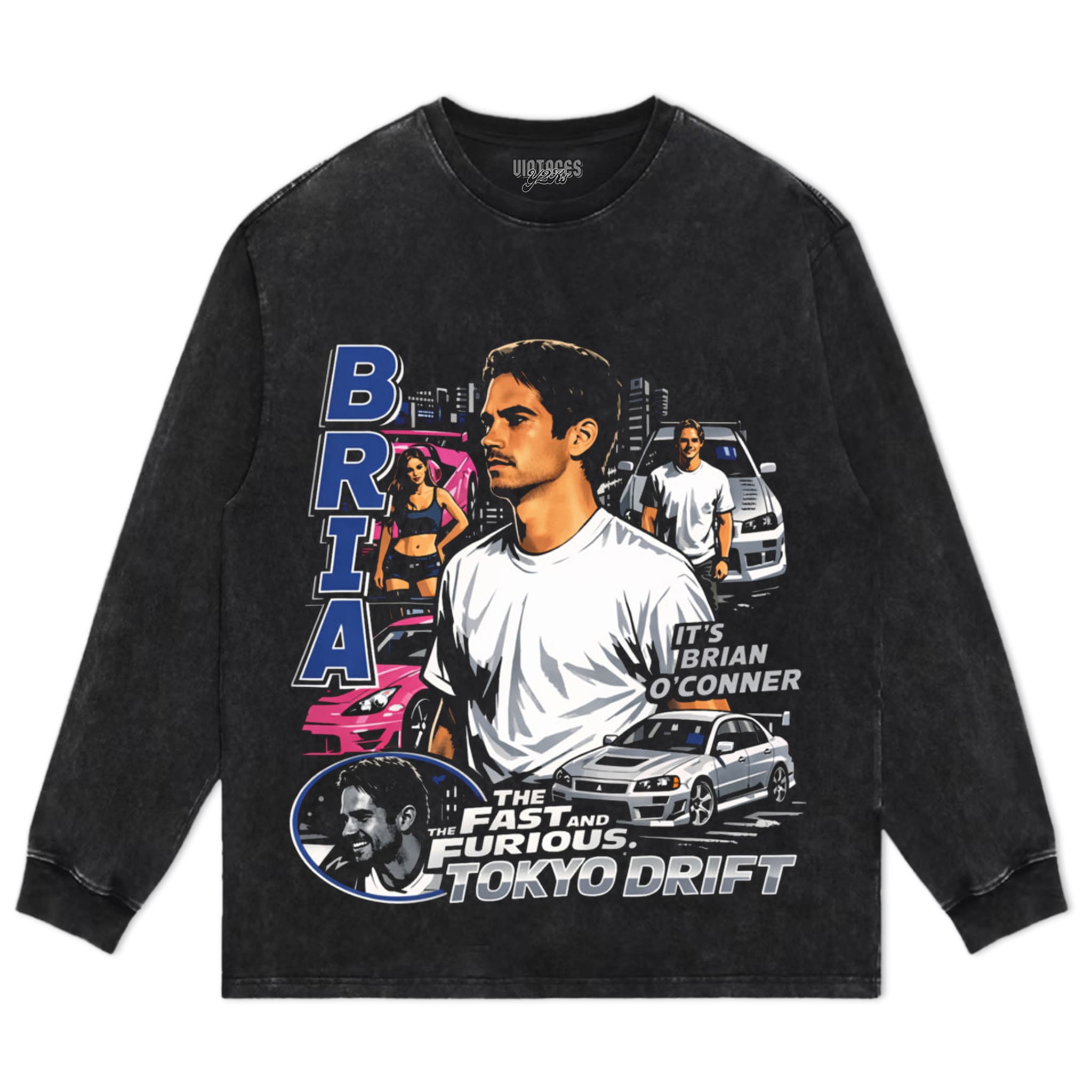 BRIAN O'CONNER V3 TANK TOP & TEE & LONG SLEEVE & LAYERED LS & HOODIE