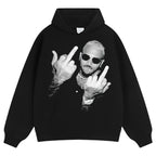 CHRIS BROWN VINTAGE MIDDLE FINGER  TEE & LS & HOODIE