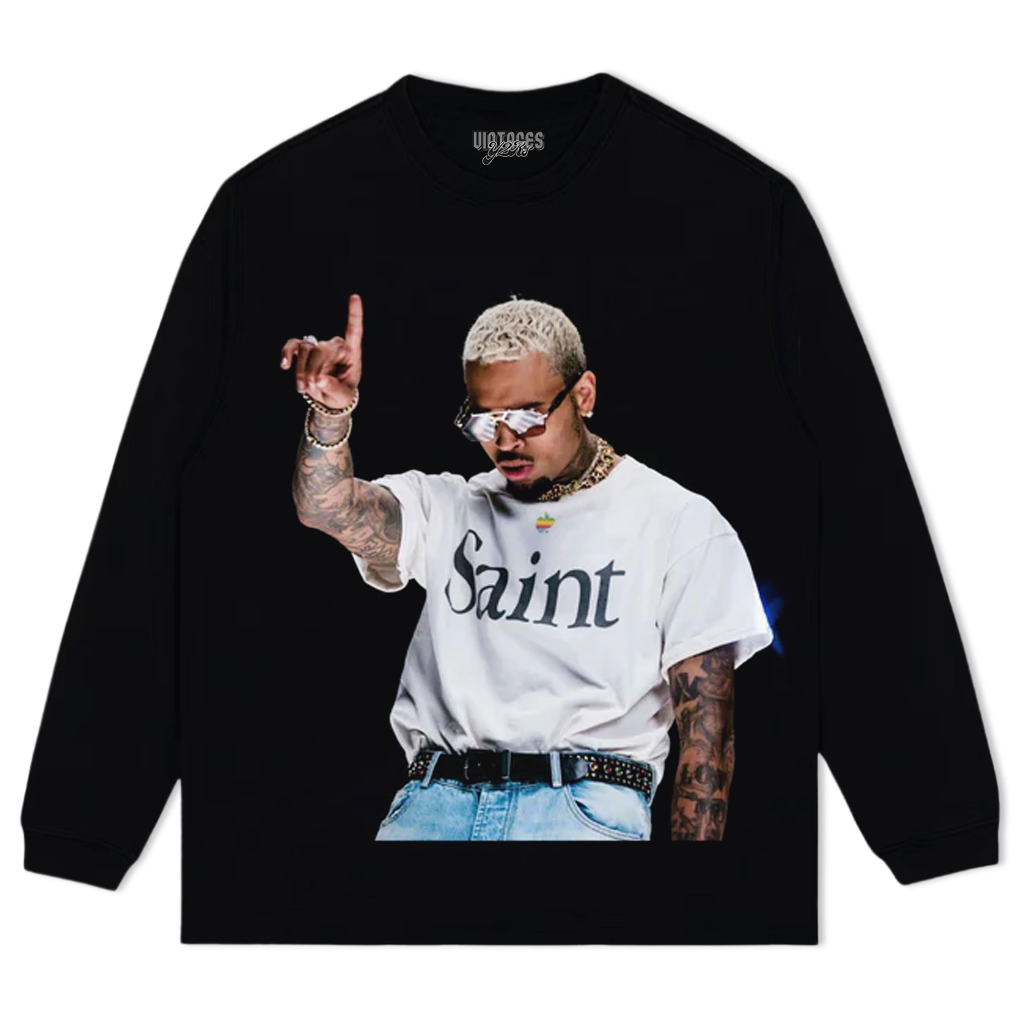 CHRIS BROWN BIG TEE & LONG SLEEVES & HOODIES