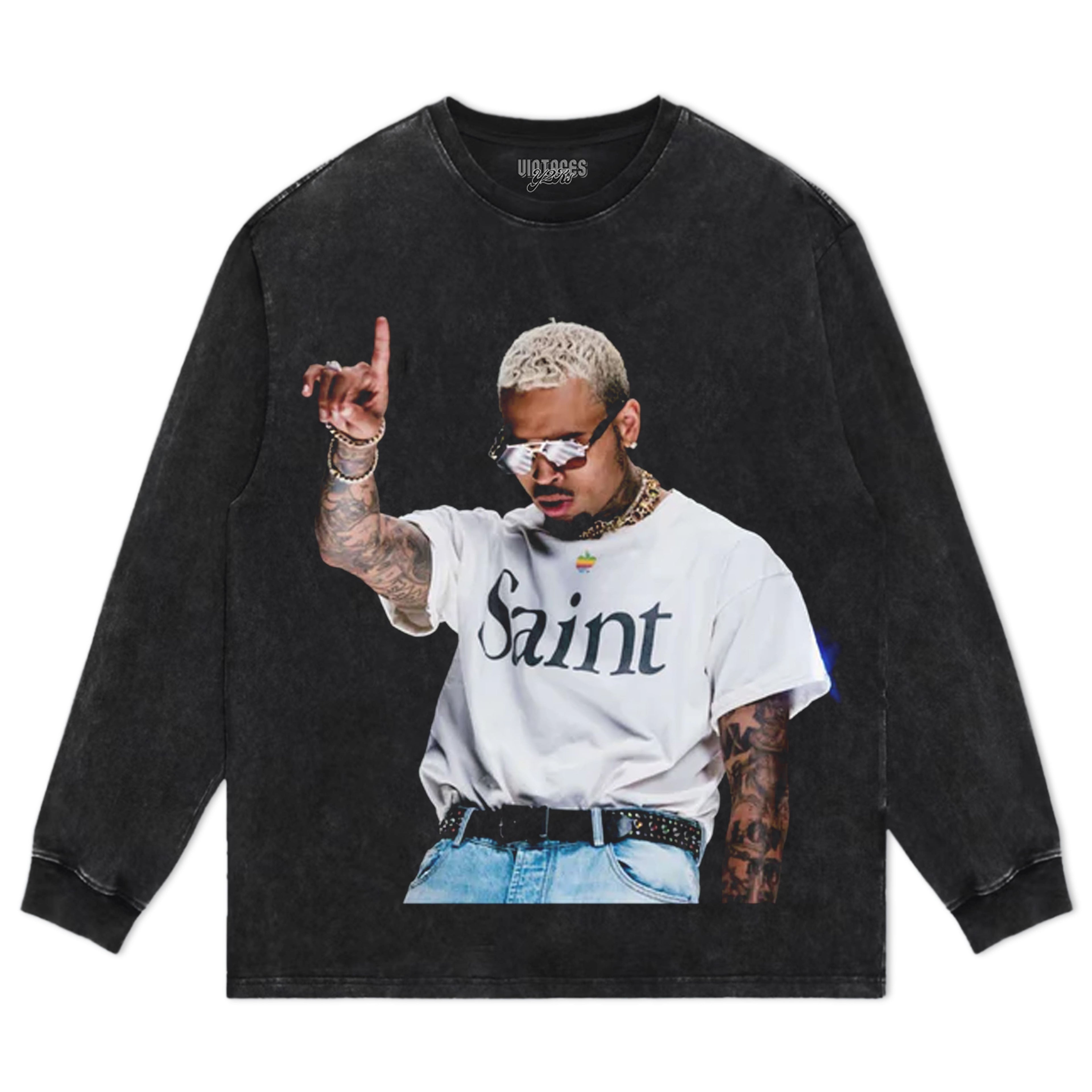 CHRIS BROWN BIG TEE & LONG SLEEVES & HOODIES