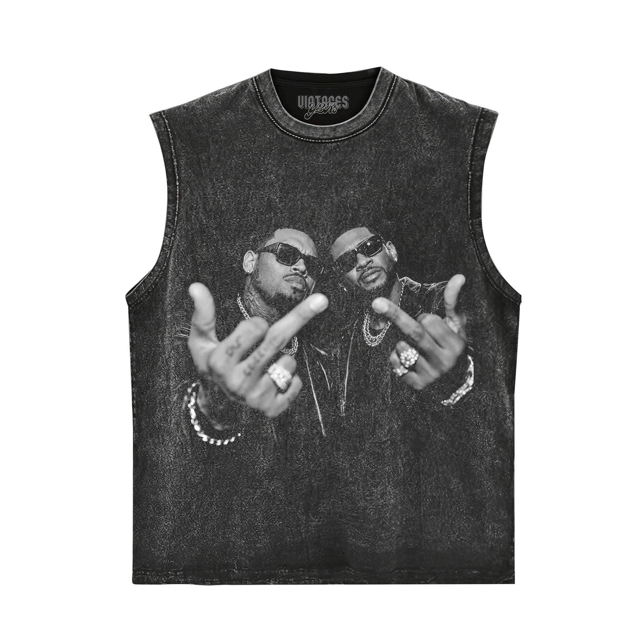 CHRIS BROWN & USHER TANK TOP & TEE & LONG SLEEVE & LAYERED LS & HOODIE