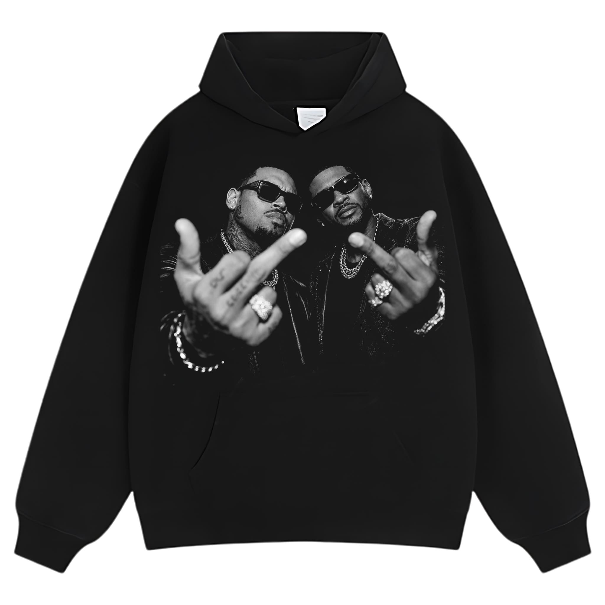 CHRIS BROWN & USHER TANK TOP & TEE & LONG SLEEVE & LAYERED LS & HOODIE