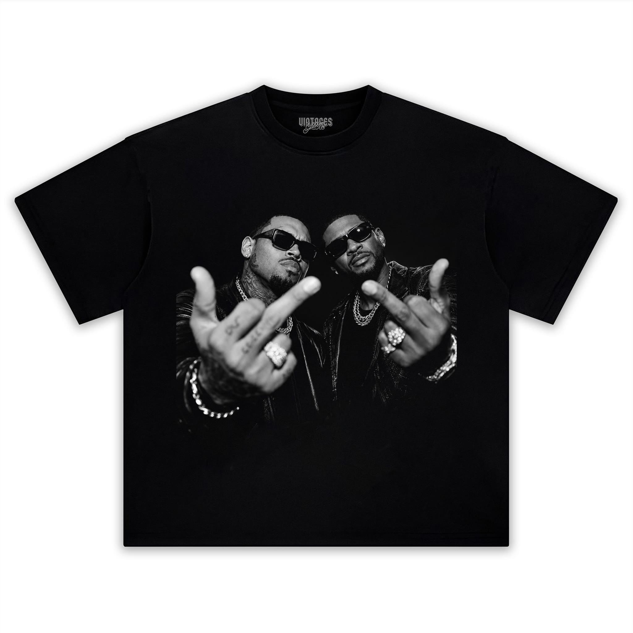 CHRIS BROWN & USHER TANK TOP & TEE & LONG SLEEVE & LAYERED LS & HOODIE