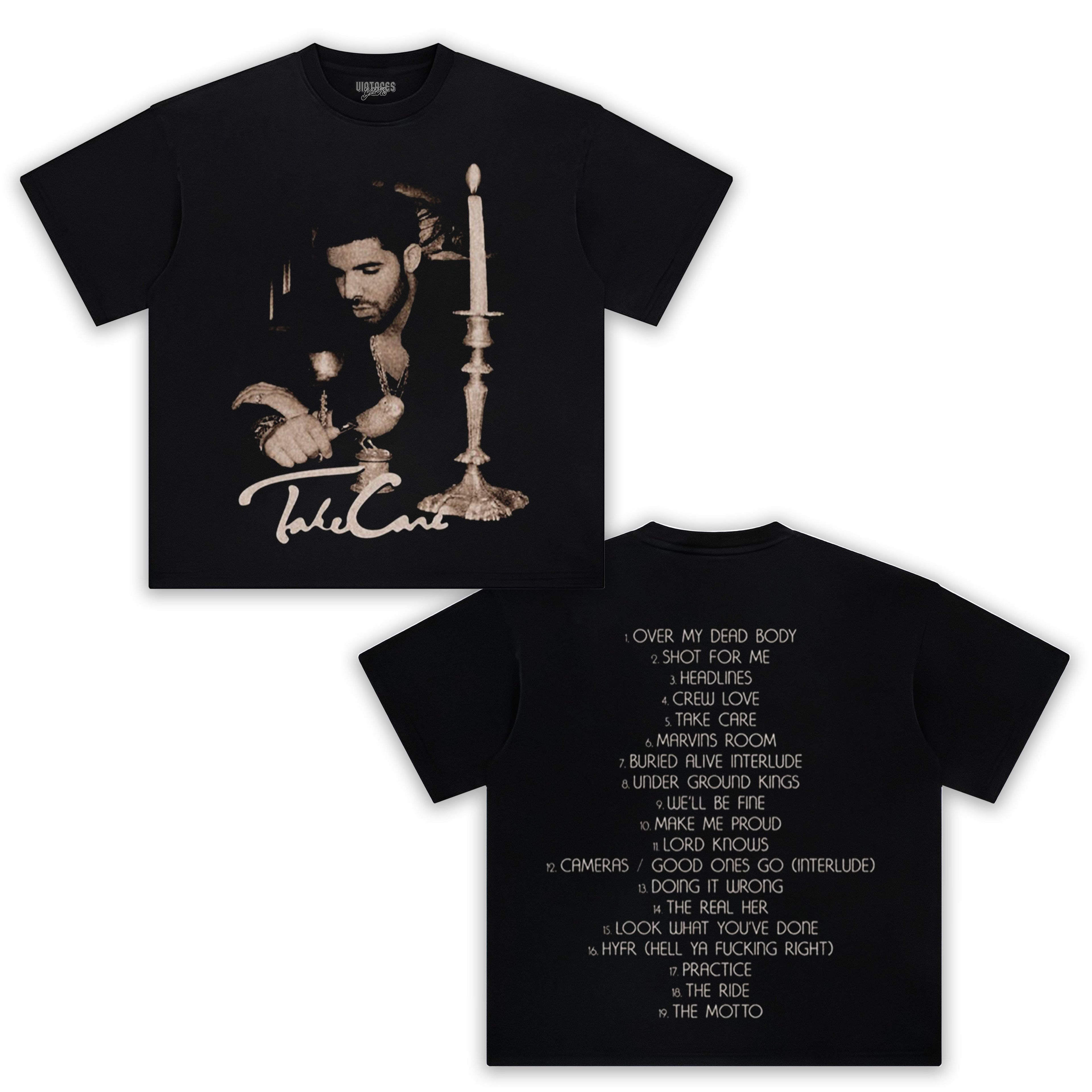 DRAKE - TAKE CARE. TANK TOP & TEE