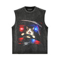 FUNNY CAT TANK TOP