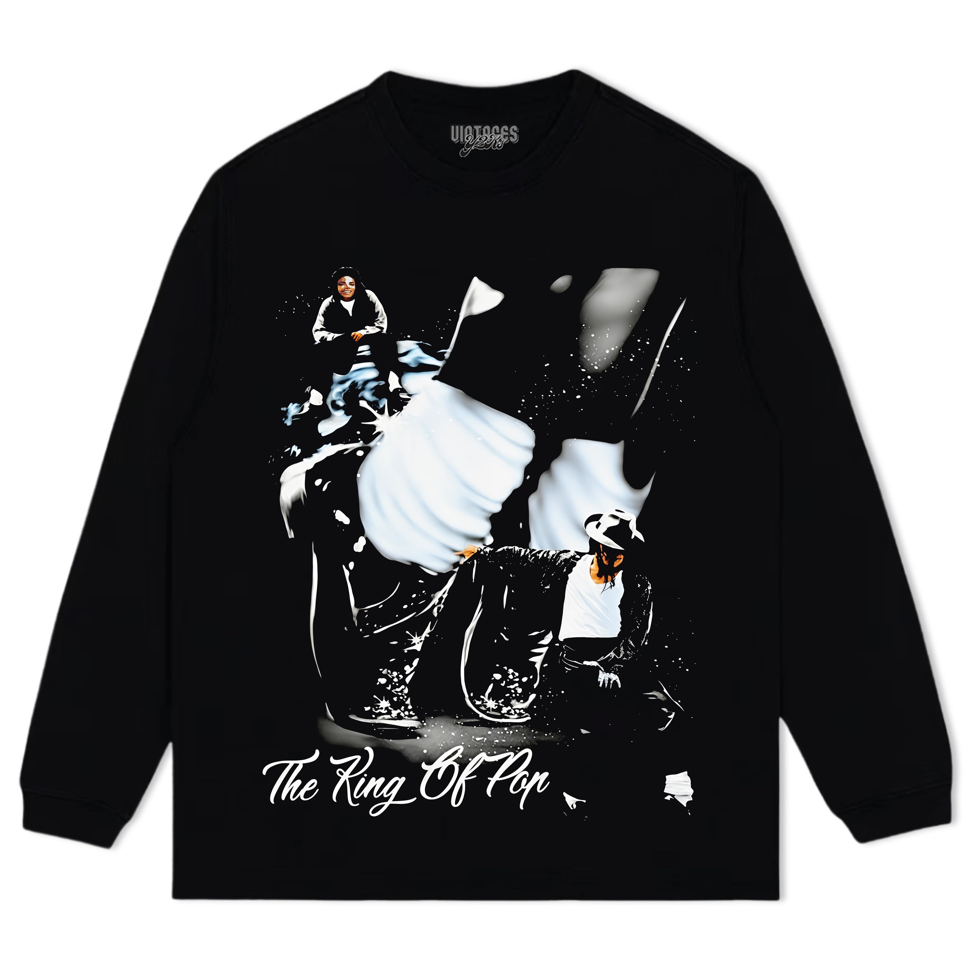 MICHAEL JACKSON KING OF POP MOONWALK TEE & LS & HOODIE