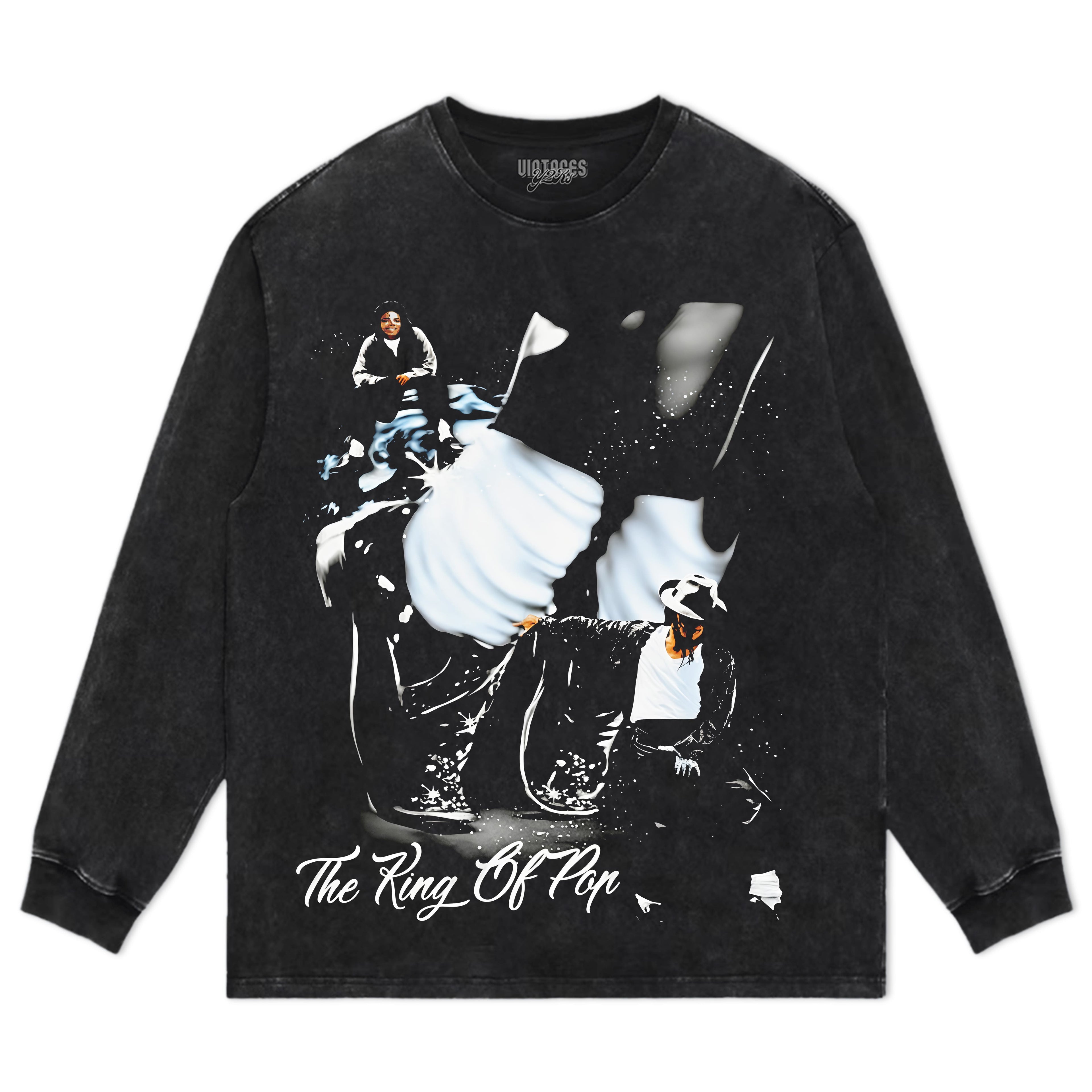 MICHAEL JACKSON KING OF POP MOONWALK TEE & LS & HOODIE
