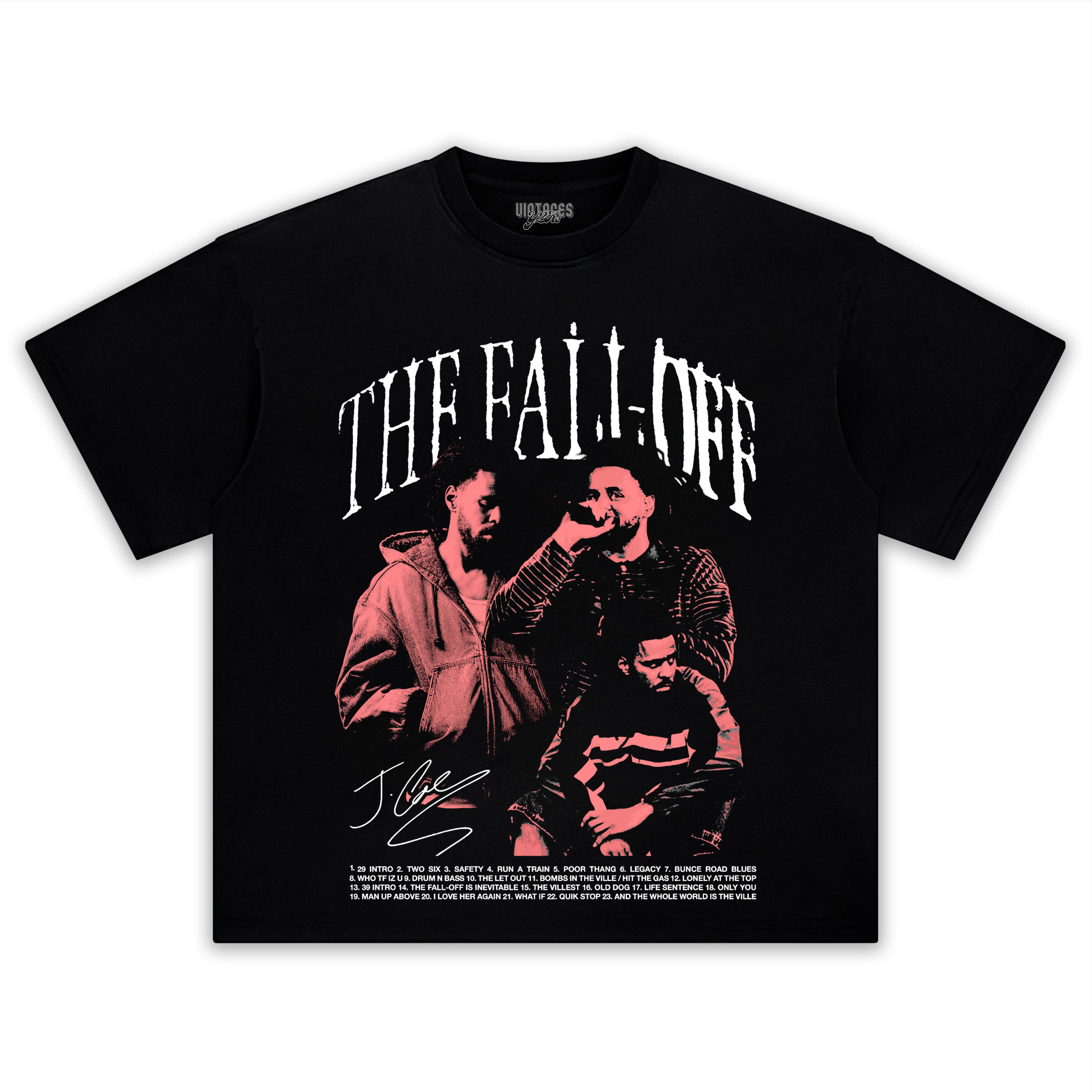 J. COLE THE FALL OFF ALBUM TEE & LS & HOODIE