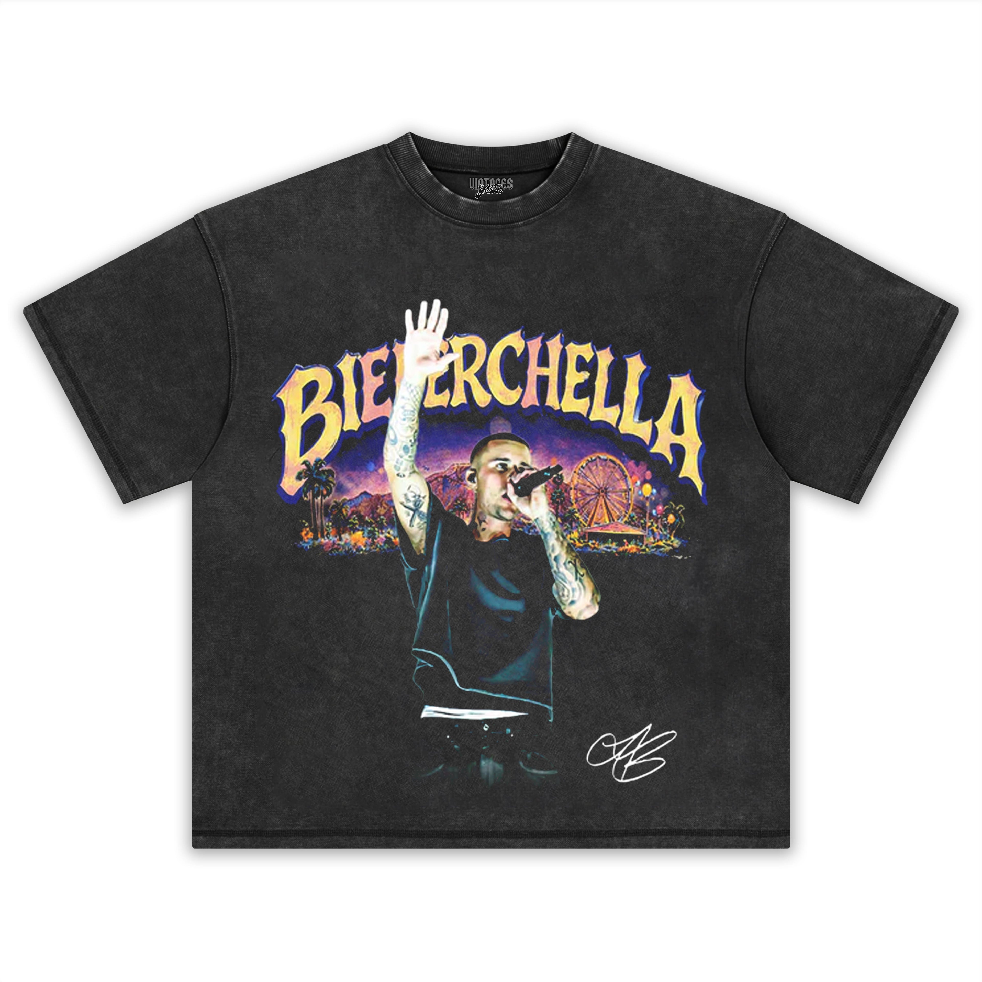 JUSTIN BIEBER - BIEBERCHELLA TEE TANK TOP & TEE & LONG SLEEVE & LAYERED LS & HOODIE