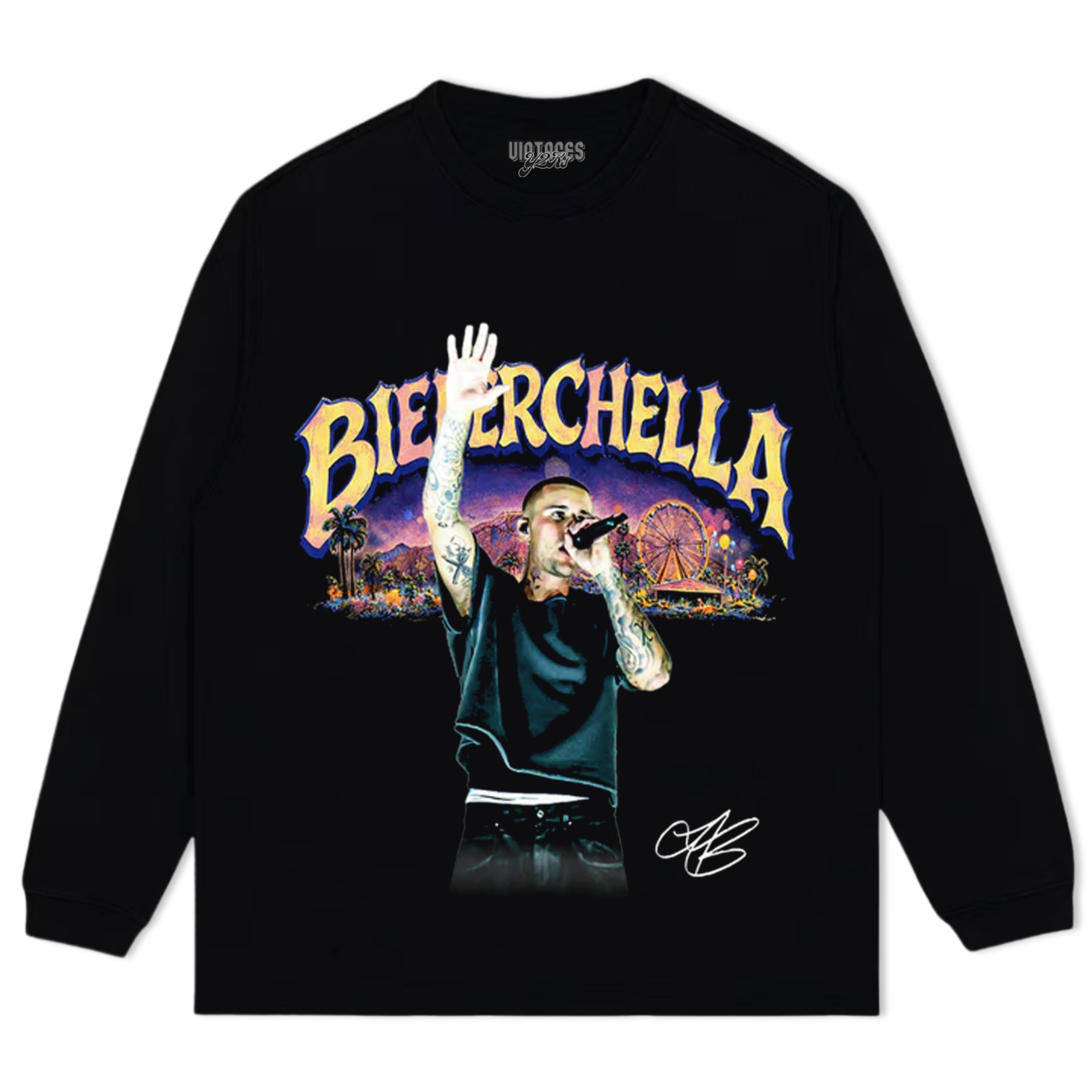 JUSTIN BIEBER - BIEBERCHELLA TEE TANK TOP & TEE & LONG SLEEVE & LAYERED LS & HOODIE