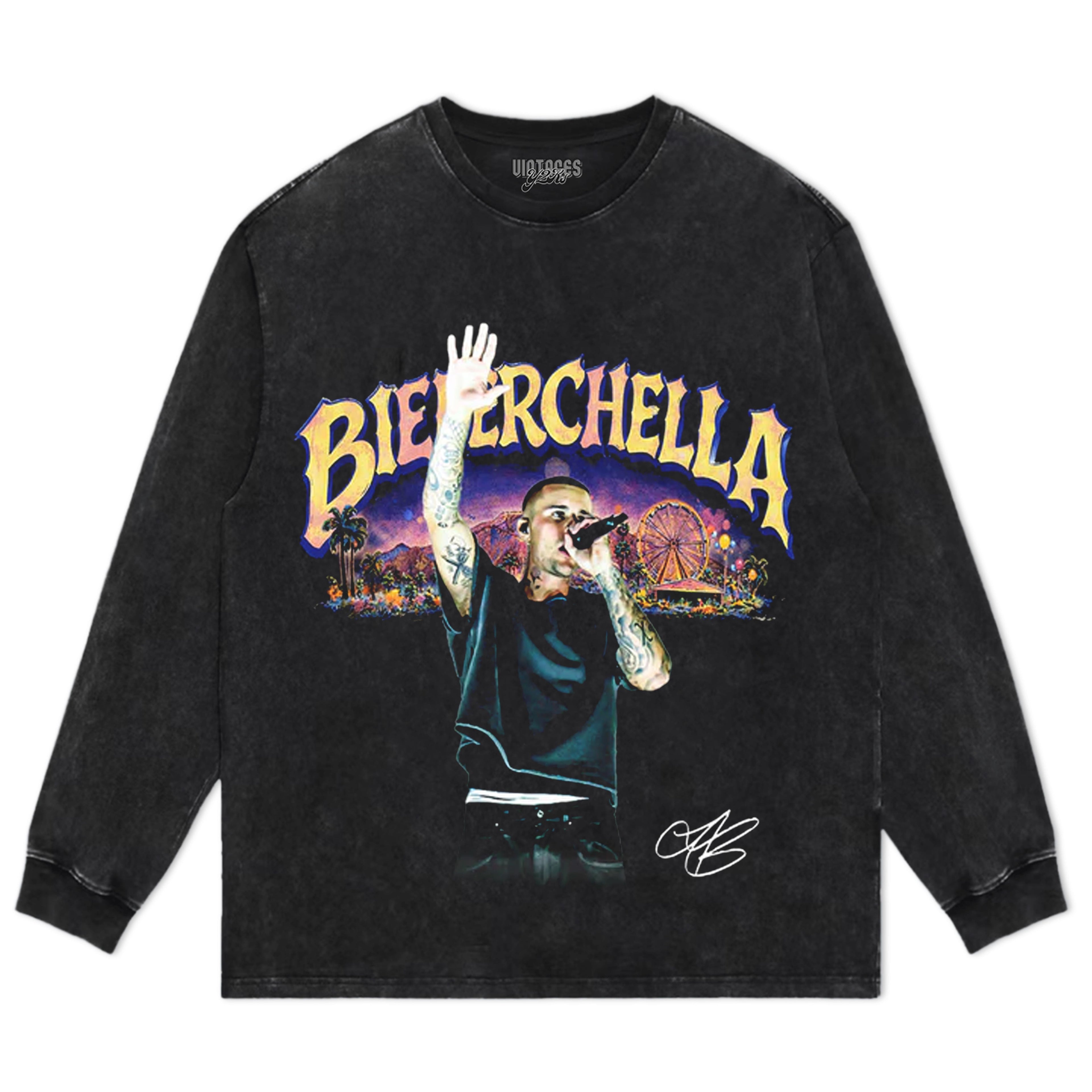 JUSTIN BIEBER - BIEBERCHELLA TEE TANK TOP & TEE & LONG SLEEVE & LAYERED LS & HOODIE