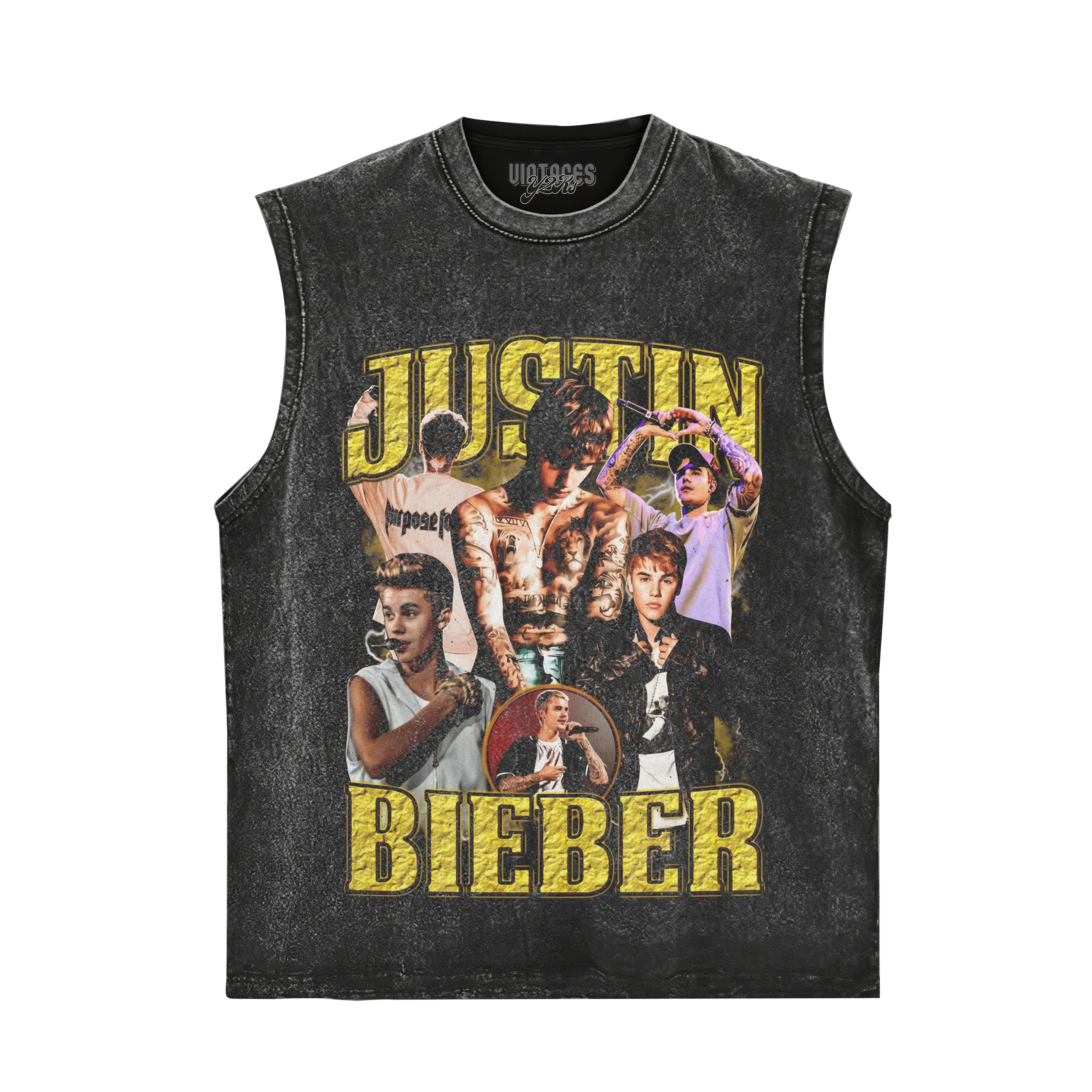 JUSTIN BIEBER 2026 VINTAGE TANK TOP & TEE & LONG SLEEVE & LAYERED LS & HOODIE