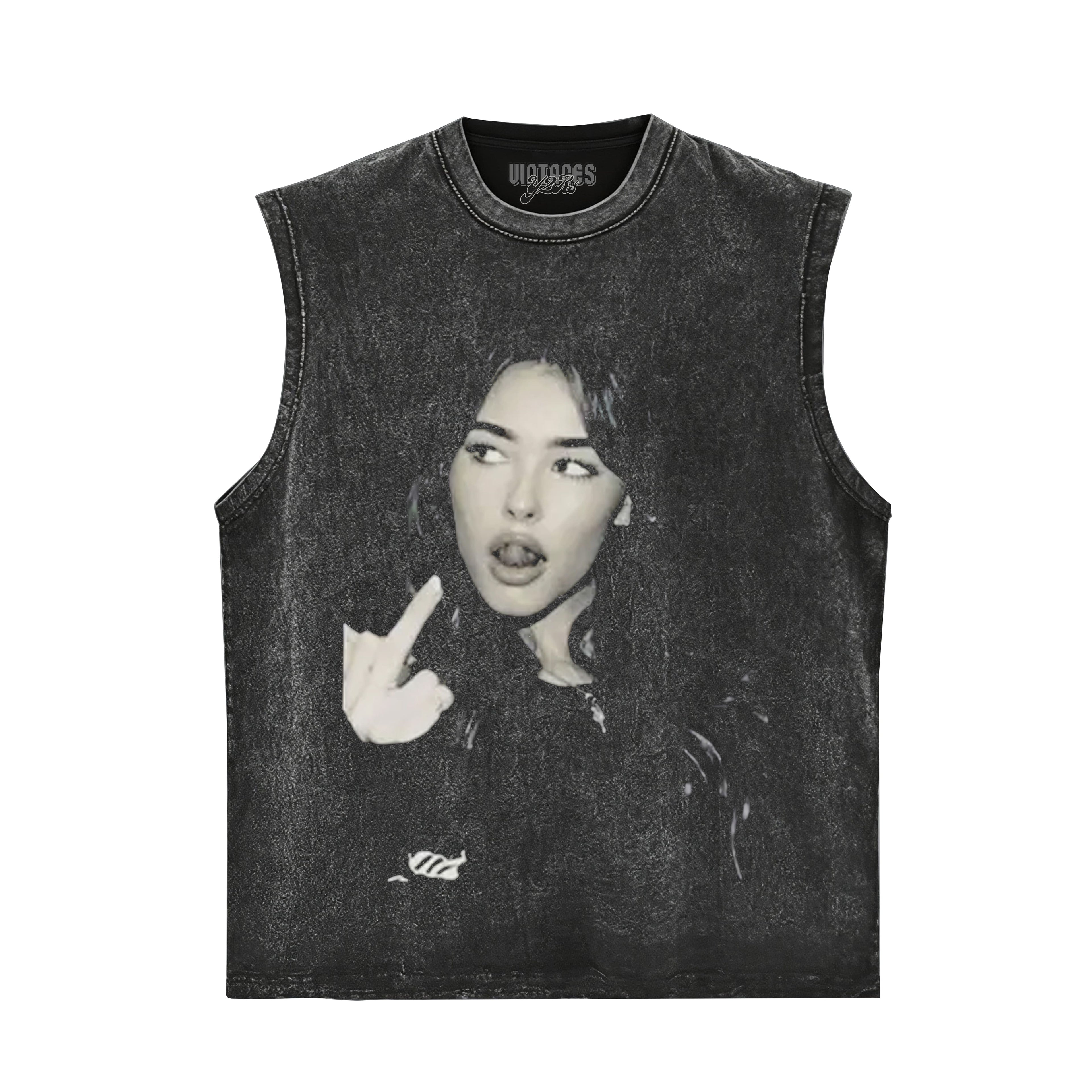MADISON BEER MIDDLE FINGER TANK TOP & TEE & LONG SLEEVE & LAYERED LS & HOODIE