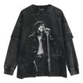MICHAEL JACKSON SIGNATURE LAYERED LONG SLEEVE
