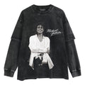 MICHAEL JACKSON SIGNATURE V2 LAYERED LONG SLEEVE