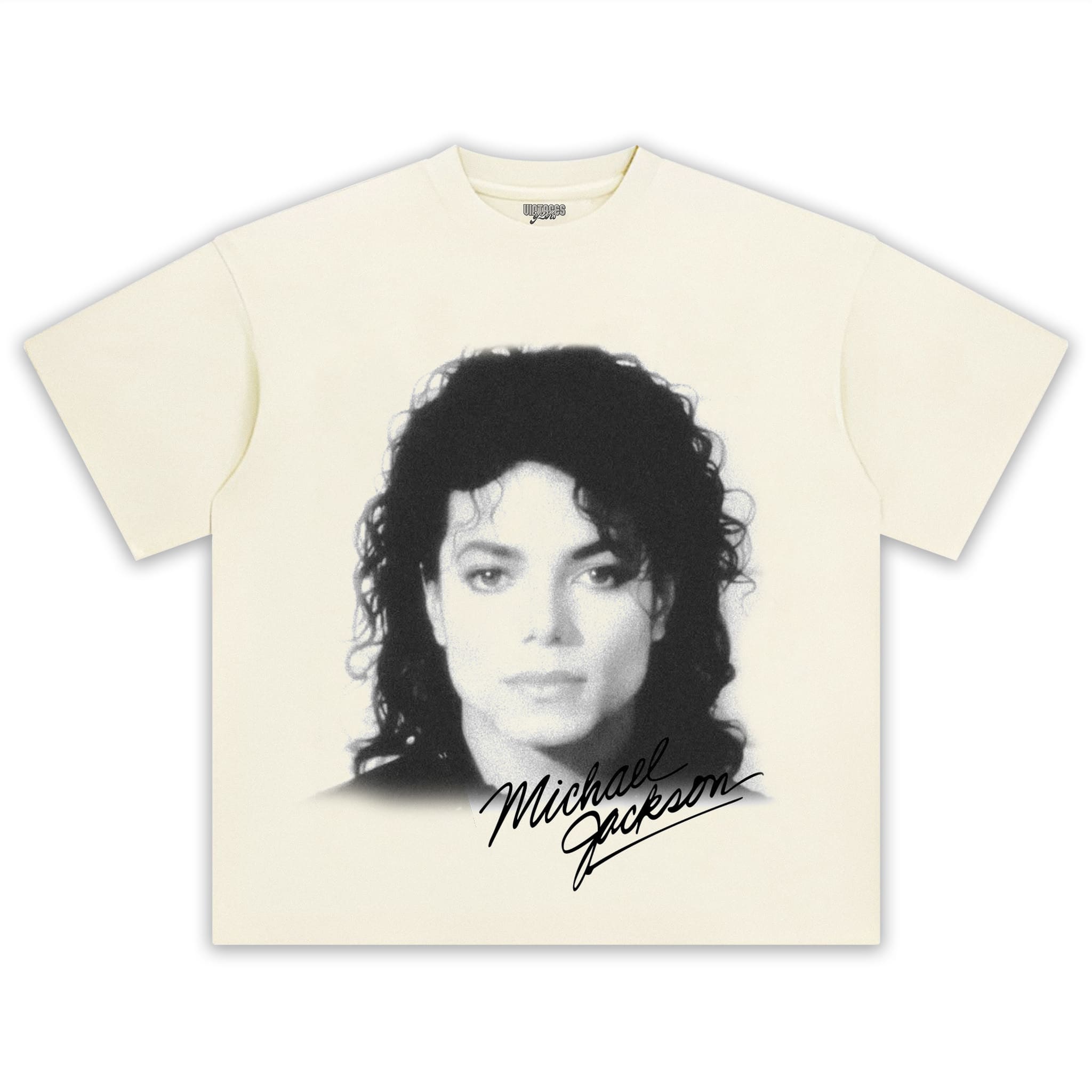 MICHAEL JACKSON SIGNED PHOTO V4 TEE & LONG SLEEVE