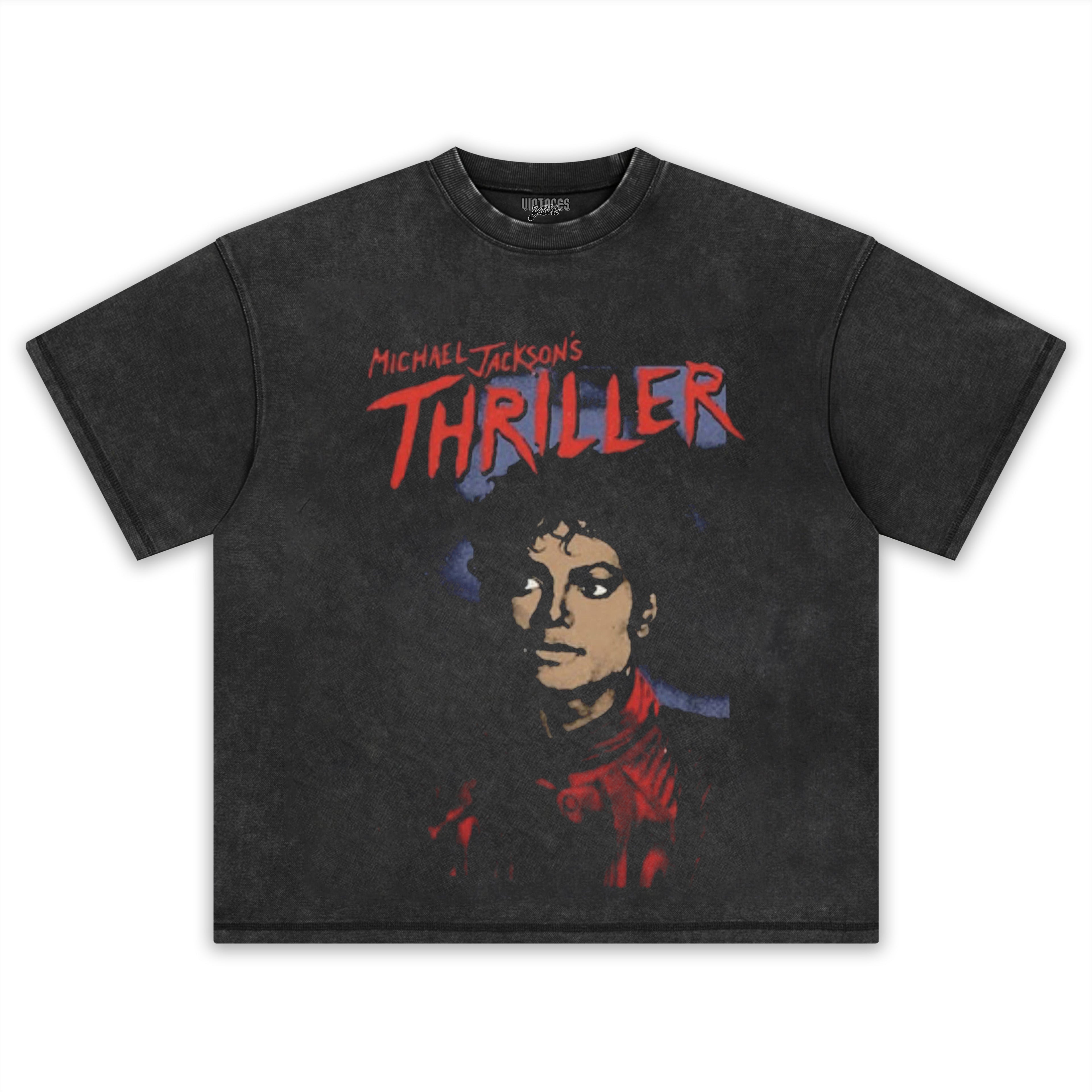MICHAEL JACKSON - THRILLER TANK TOP & TEE & LONG SLEEVE & LAYERED LS & HOODIE