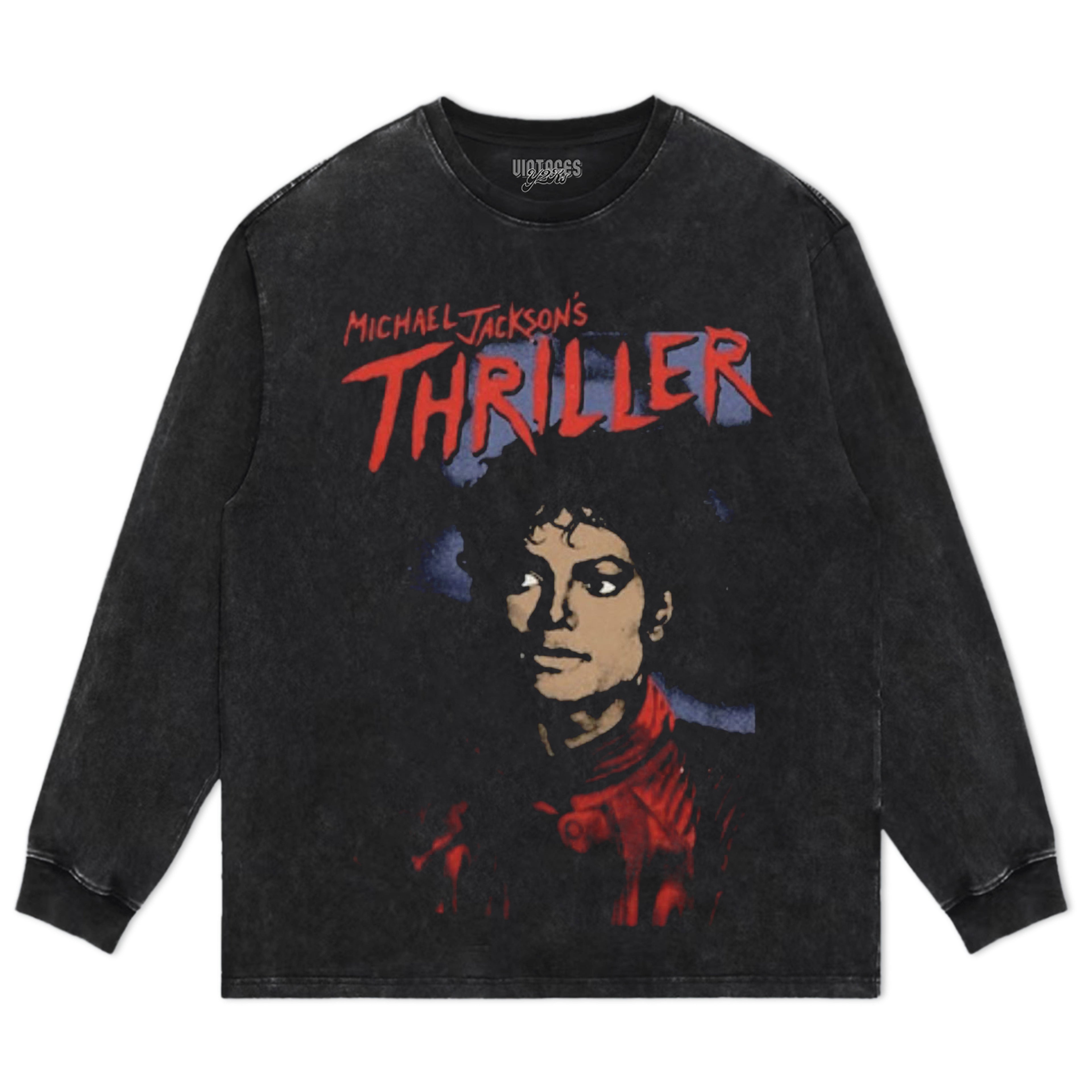 MICHAEL JACKSON - THRILLER TANK TOP & TEE & LONG SLEEVE & LAYERED LS & HOODIE