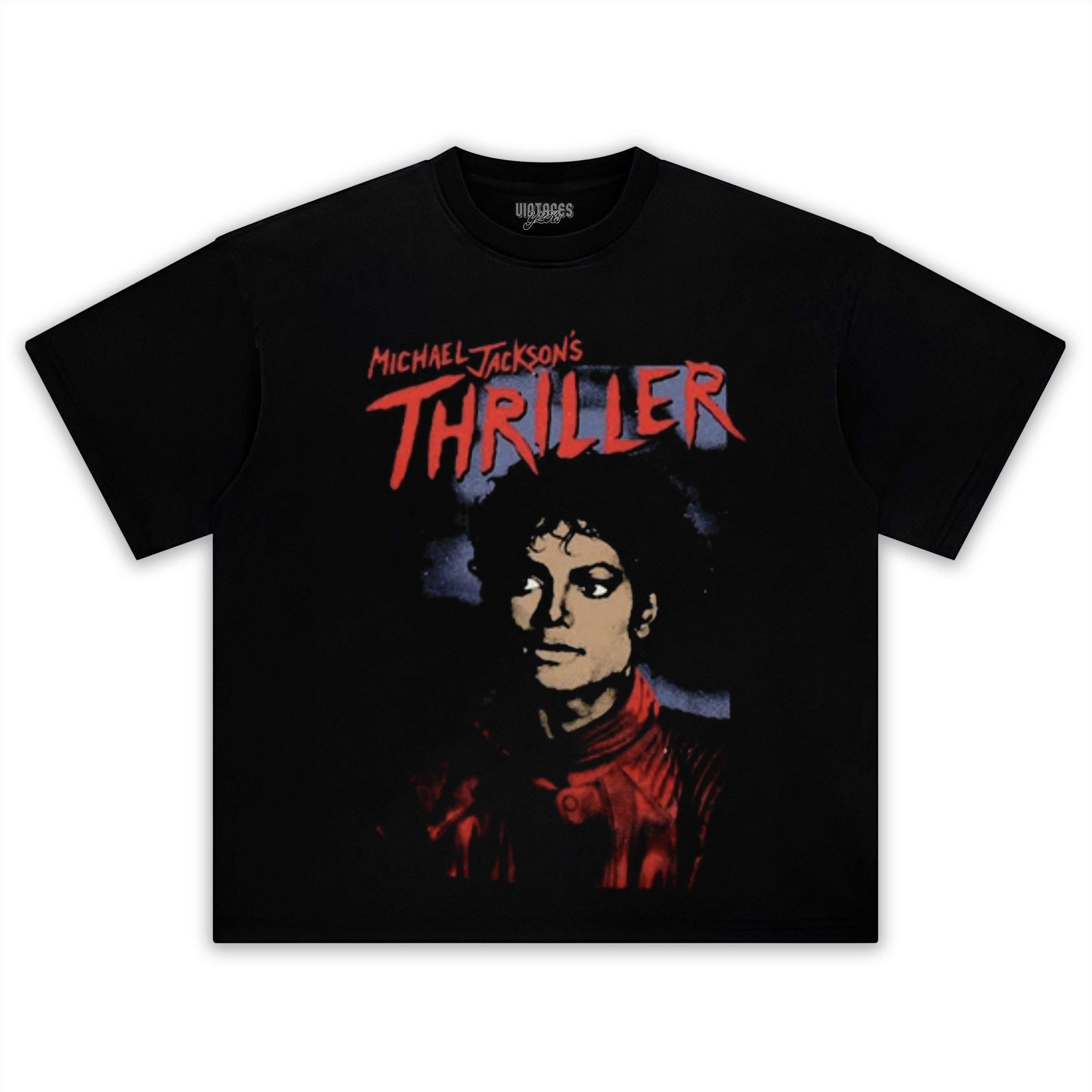 MICHAEL JACKSON - THRILLER TANK TOP & TEE & LONG SLEEVE & LAYERED LS & HOODIE