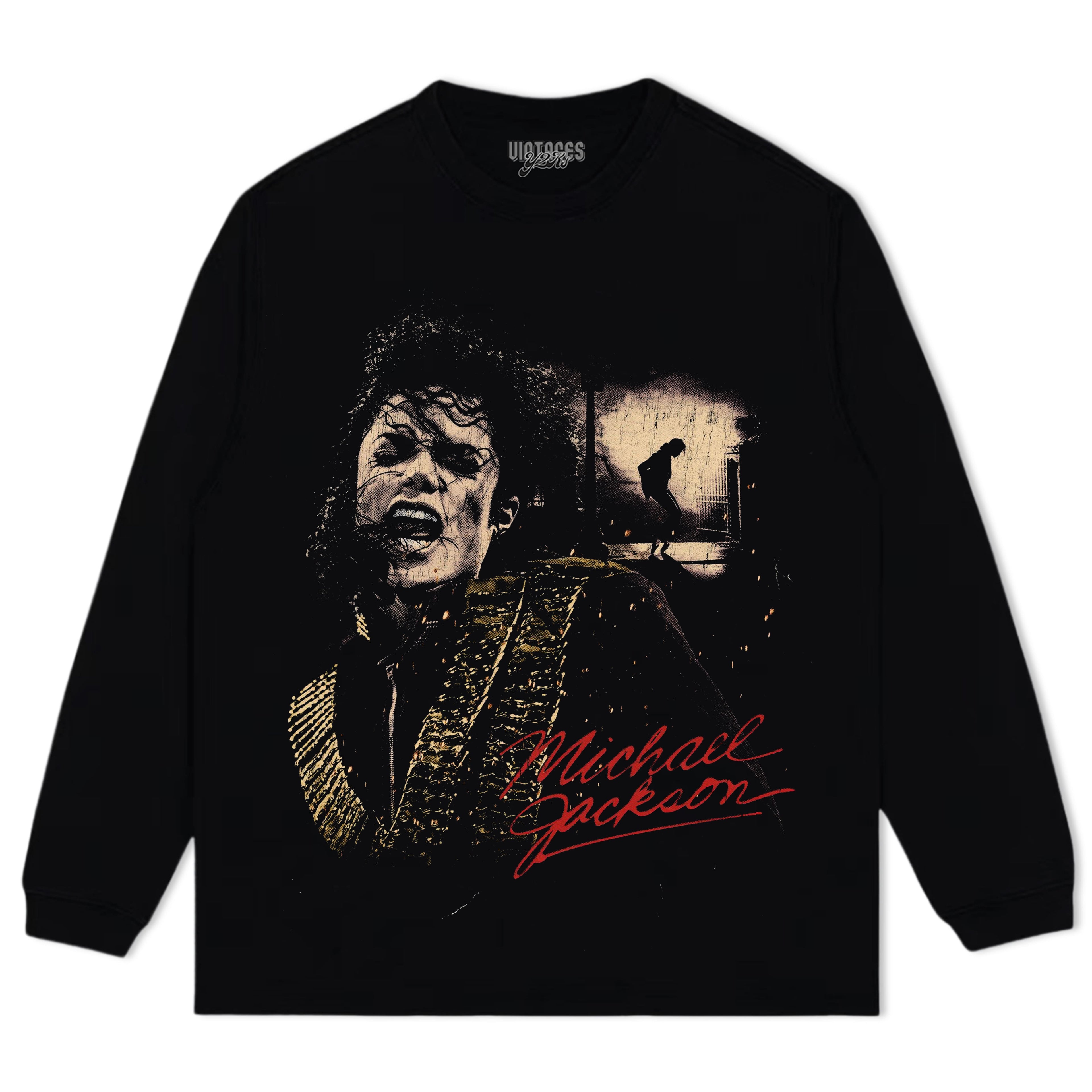 MICHAEL JACKSON 3 TANK TOP & TEE & LONG SLEEVE & LAYERED LS & HOODIE