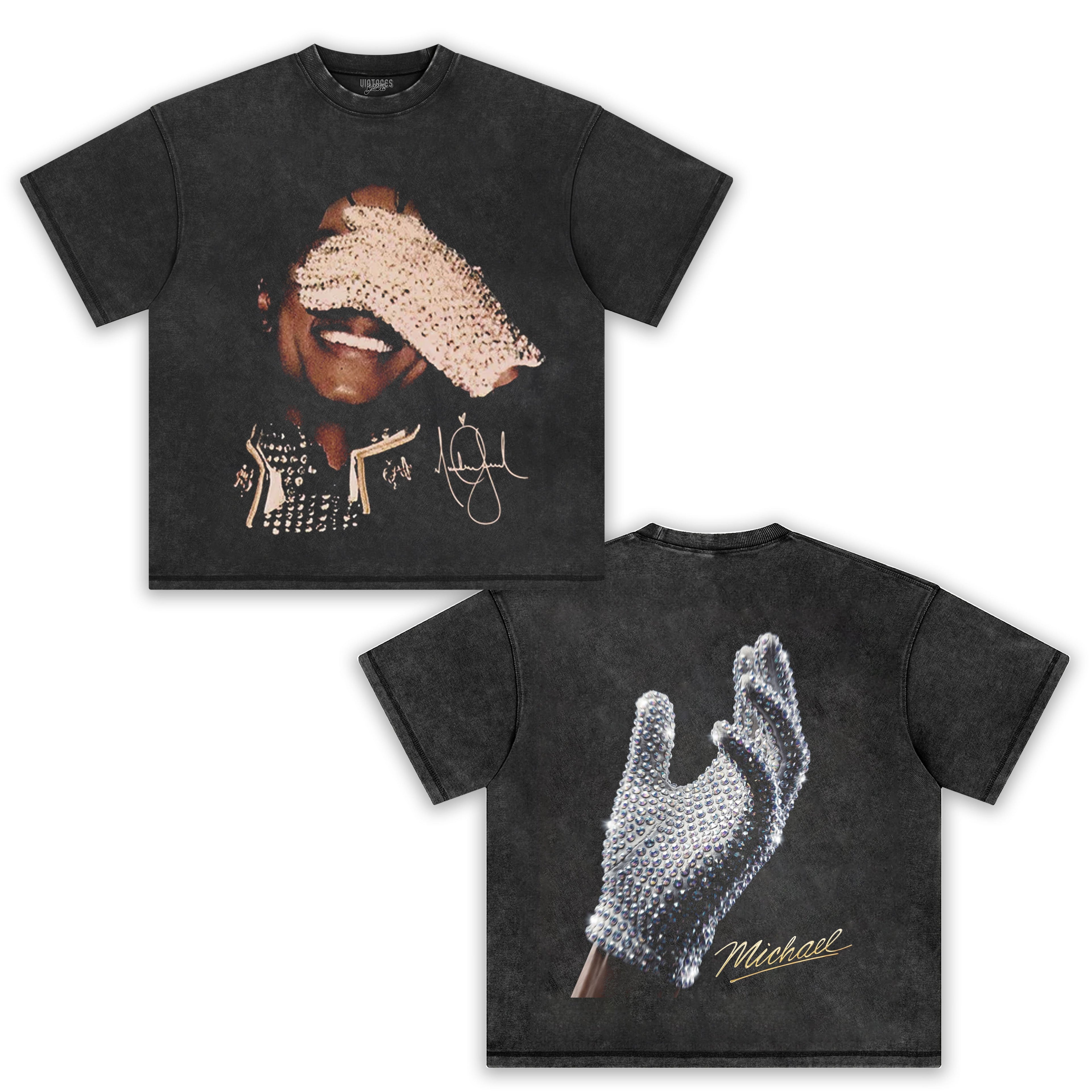 MICHAEL JACKSON GLOVE TANK TOP & TEE