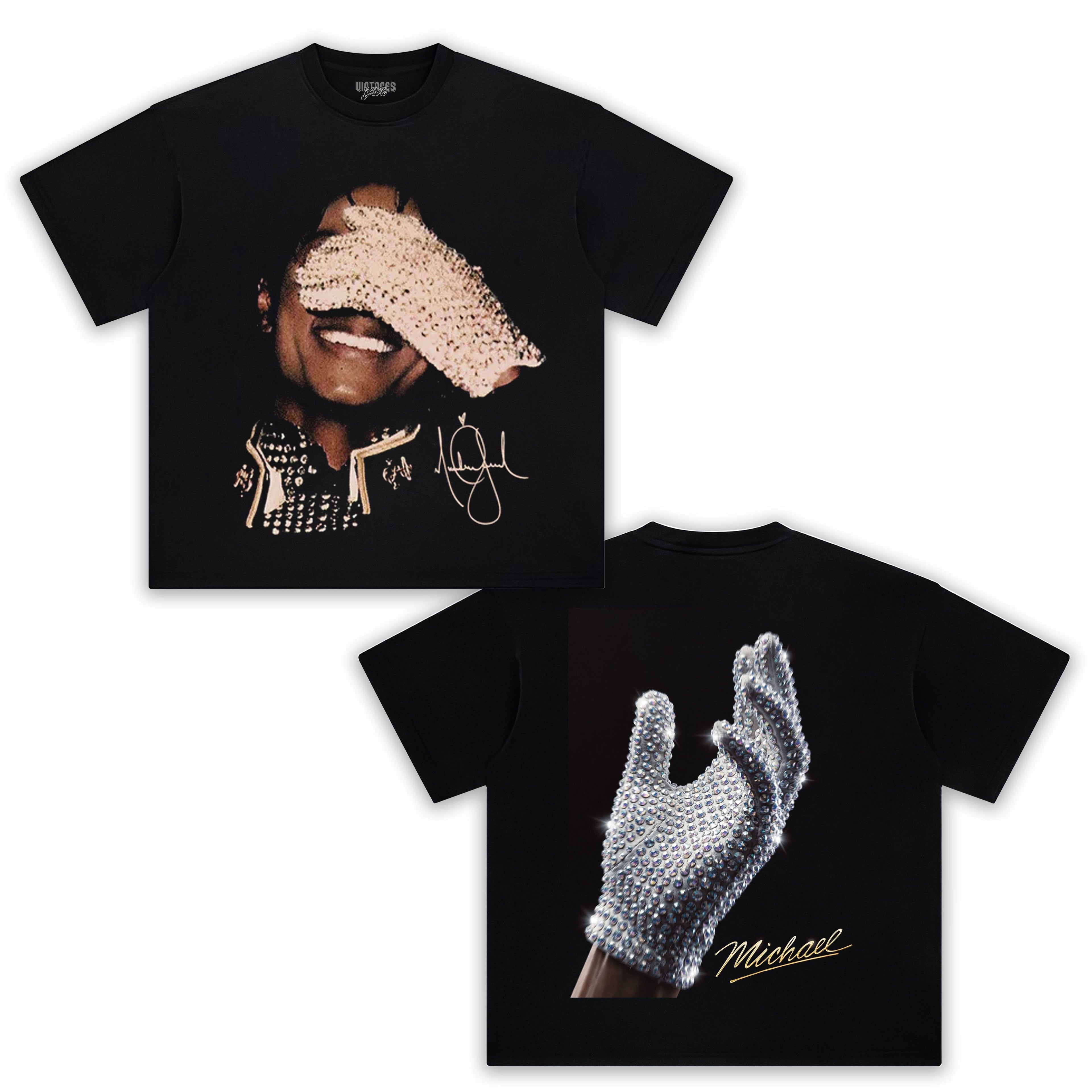 MICHAEL JACKSON GLOVE TANK TOP & TEE