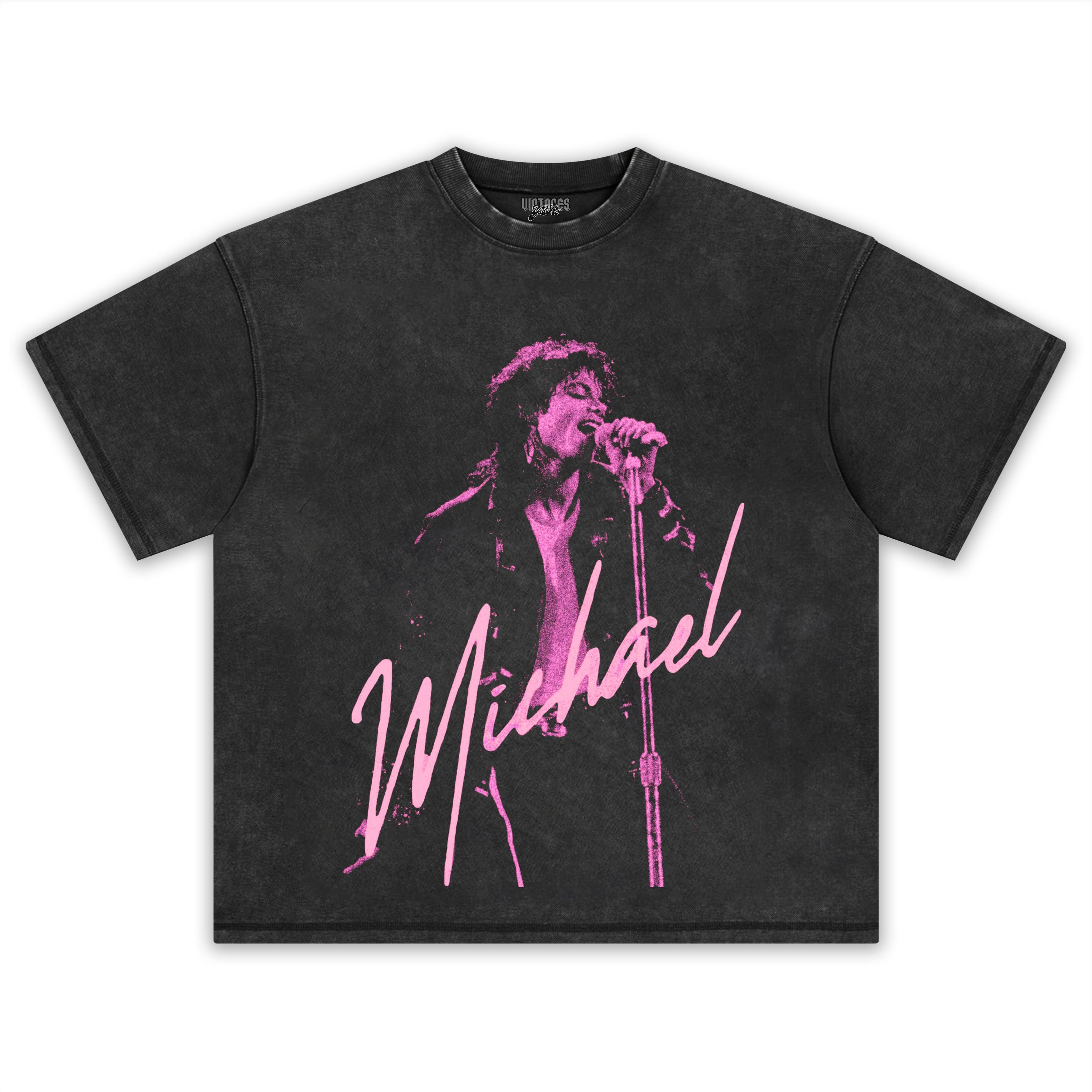 MICHAEL JACKSON KING OF POP V6 TANK TOP & TEE & LONG SLEEVE & LAYERED LS & HOODIE