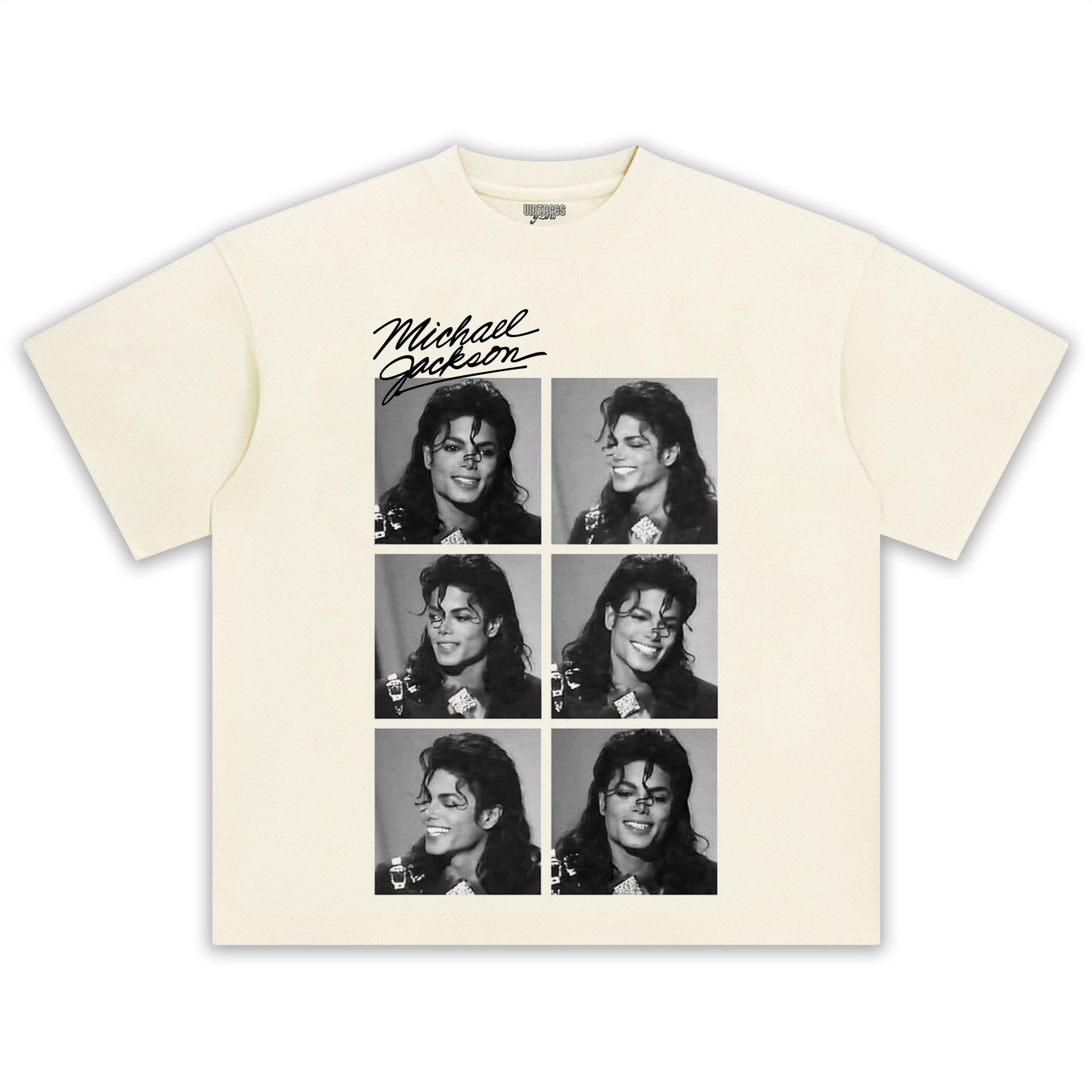 MICHAEL JACKSON SIGNED PHOTO V2 TEE & LONG SLEEVE