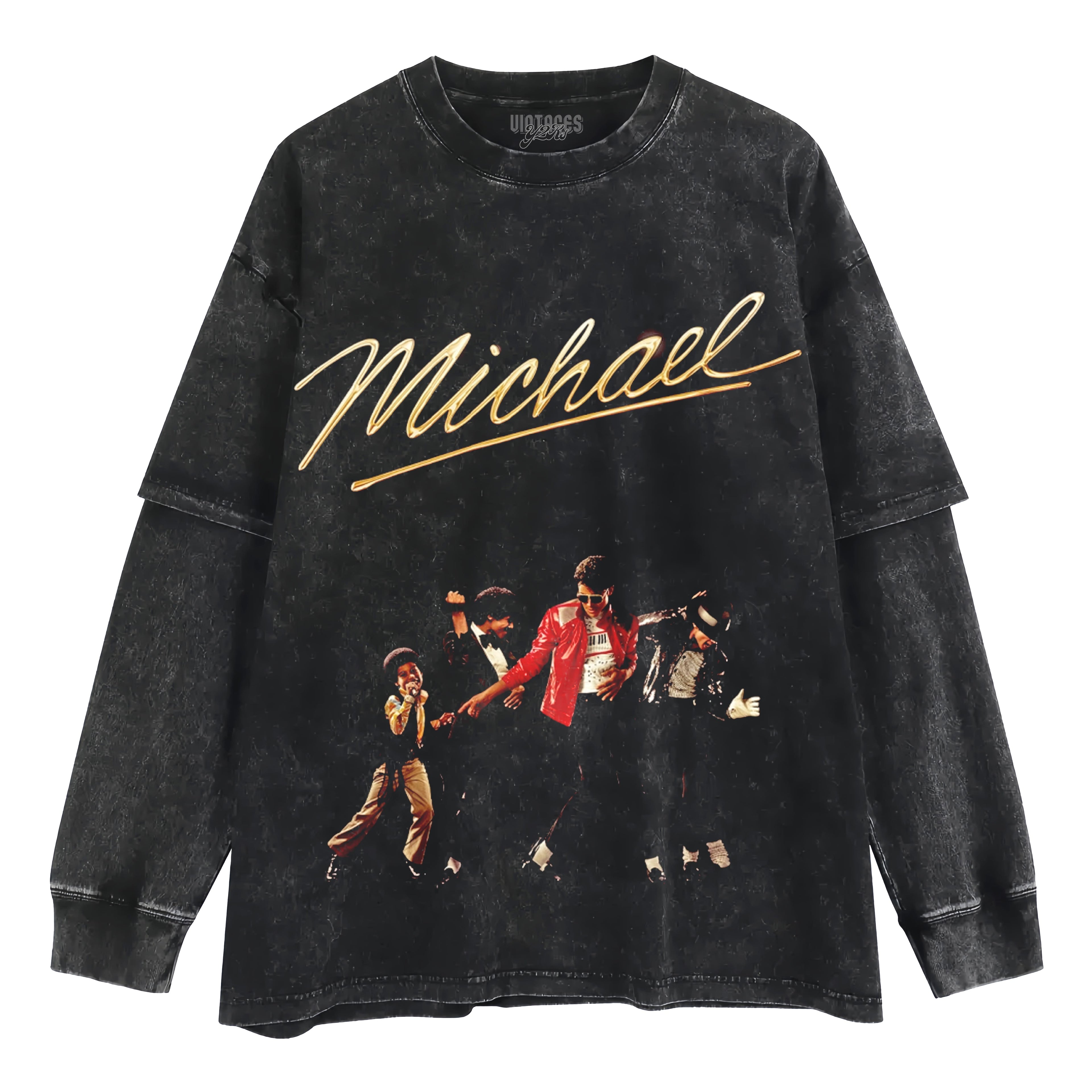 MICHAEL JACKSON Ⅱ V2 TANK TOP & TEE & LONG SLEEVE & LAYERED LS & HOODIE