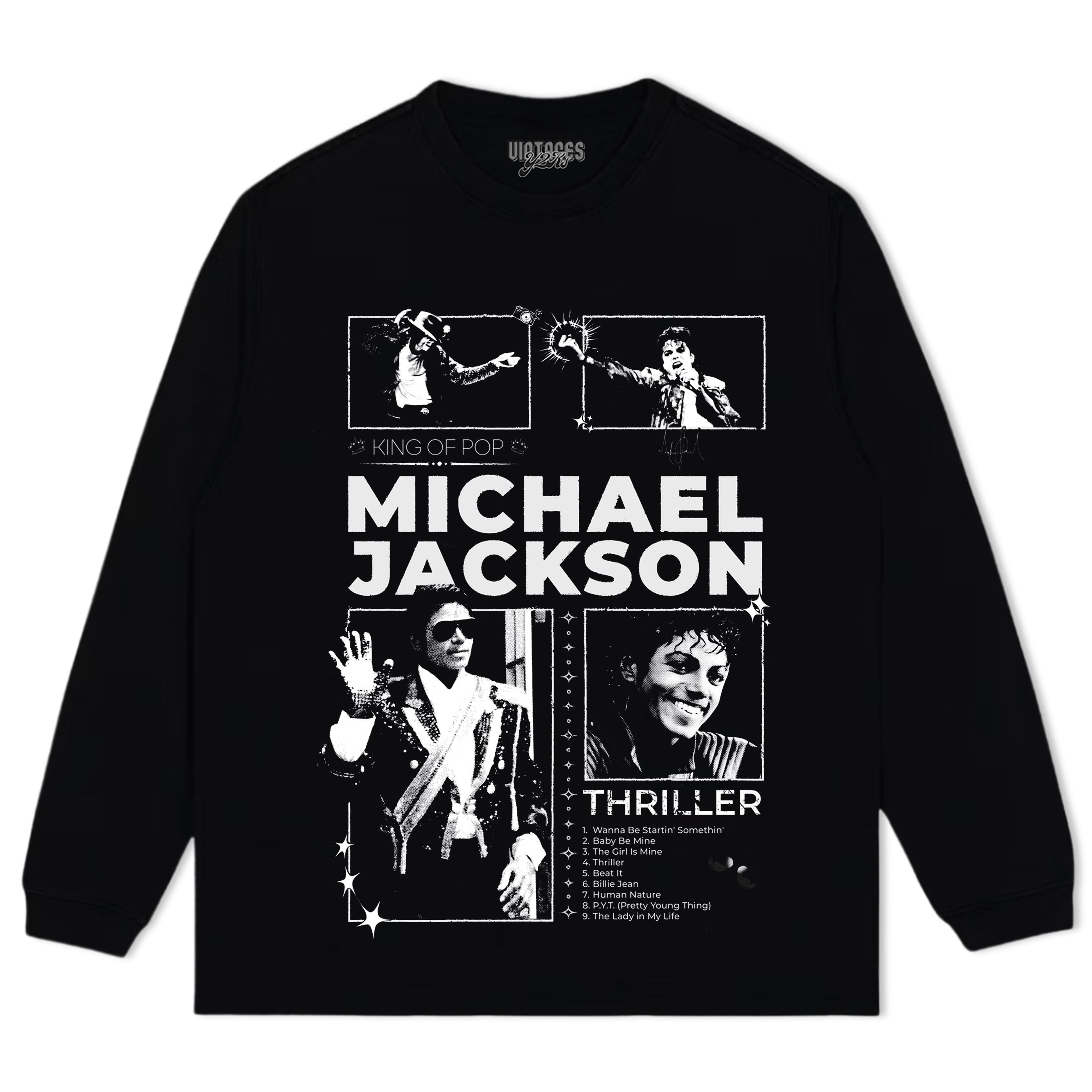 MICHAEL JACKSON VINTAGE Ⅰ TANK TOP & TEE & LONG SLEEVE & LAYERED LS & HOODIE