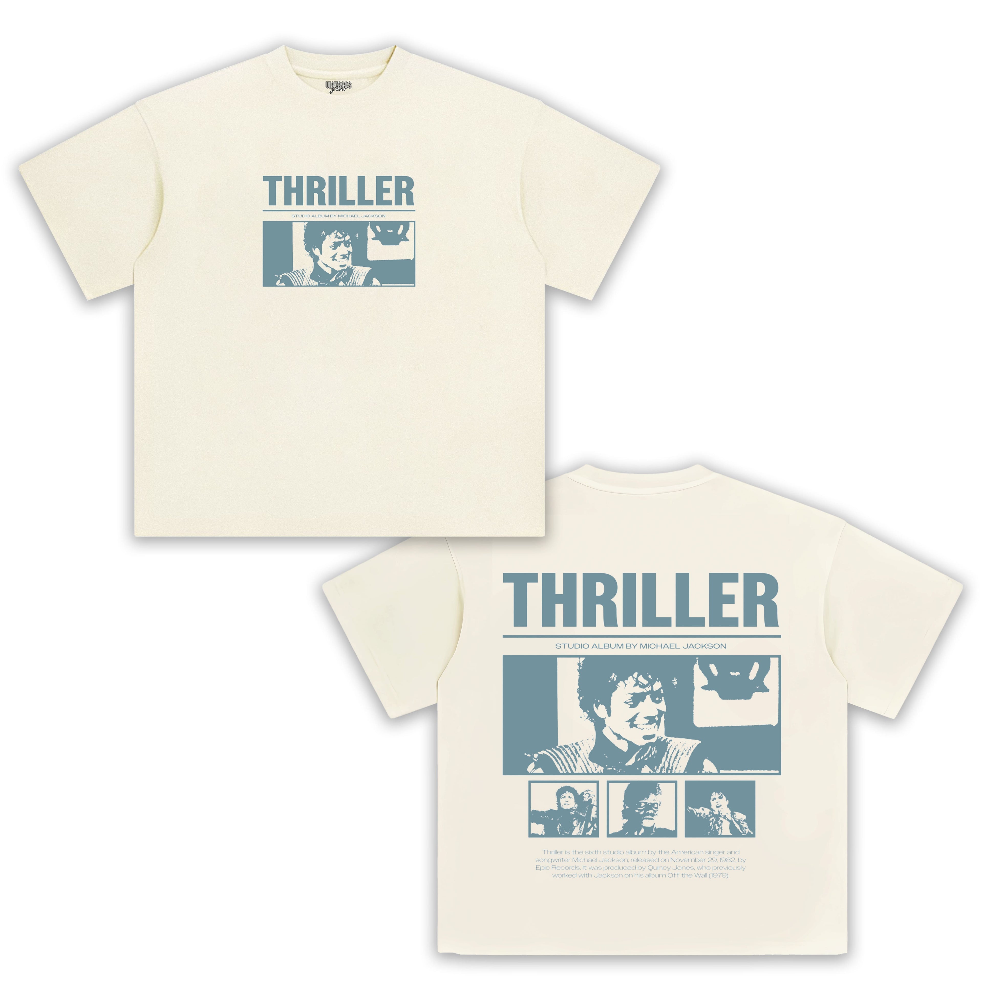 MICHAEL JACKSON THRILLER POSTER TANK TOP & TEE