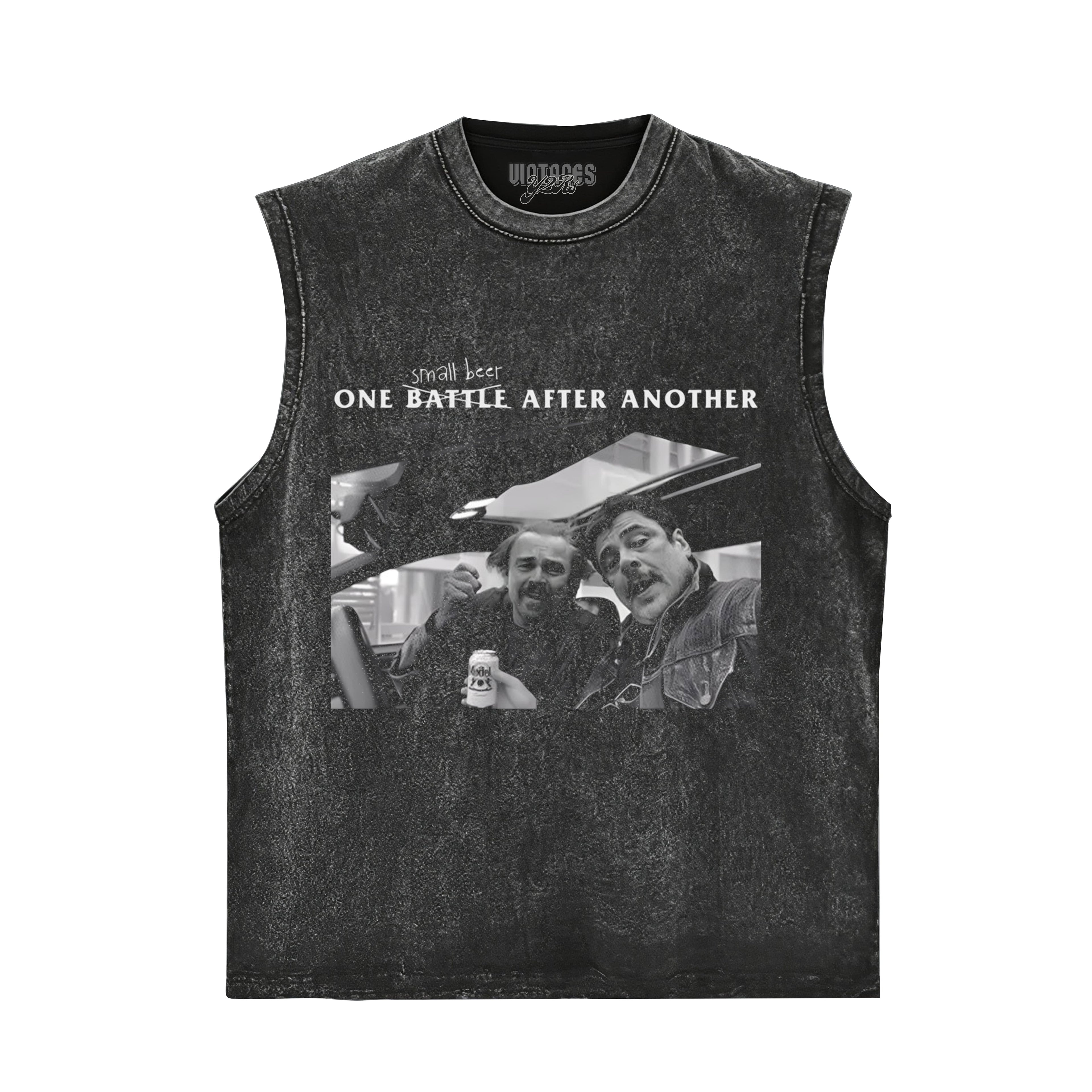 ONE SMALL BEER AFTER ANOTHER - COMEDY MEMES AND FILM ONE BATTLE AFTER ANOTHER TANK TOP
